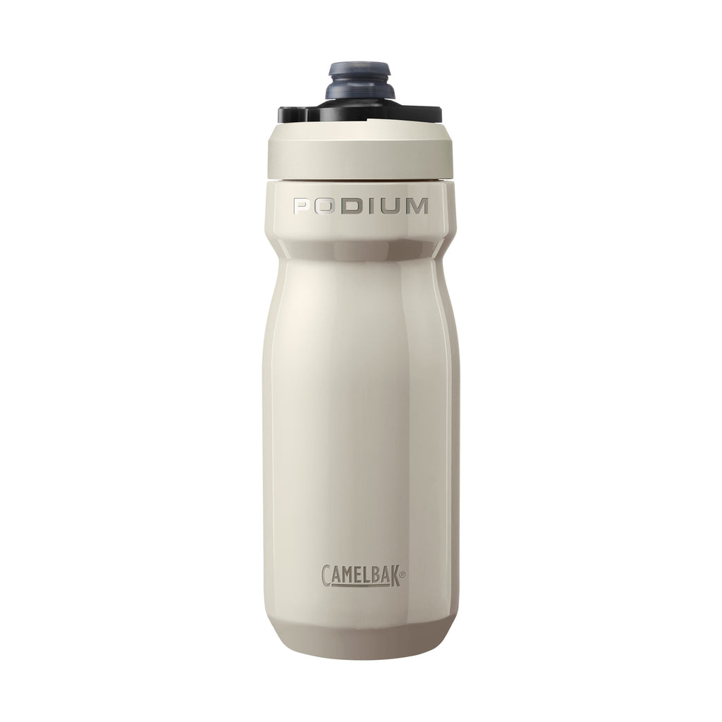 CamelBak Podium 18oz Insulated Stainless Steel Bike Water Bottle, Stone C372D
