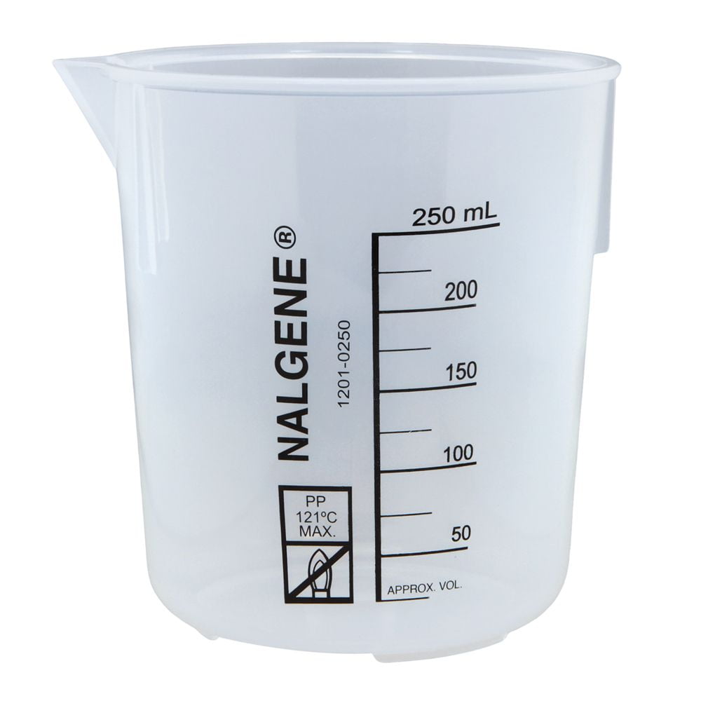 Nalgene Griffin Beaker, Low Form, Polypropylene, 250 Ml C199R