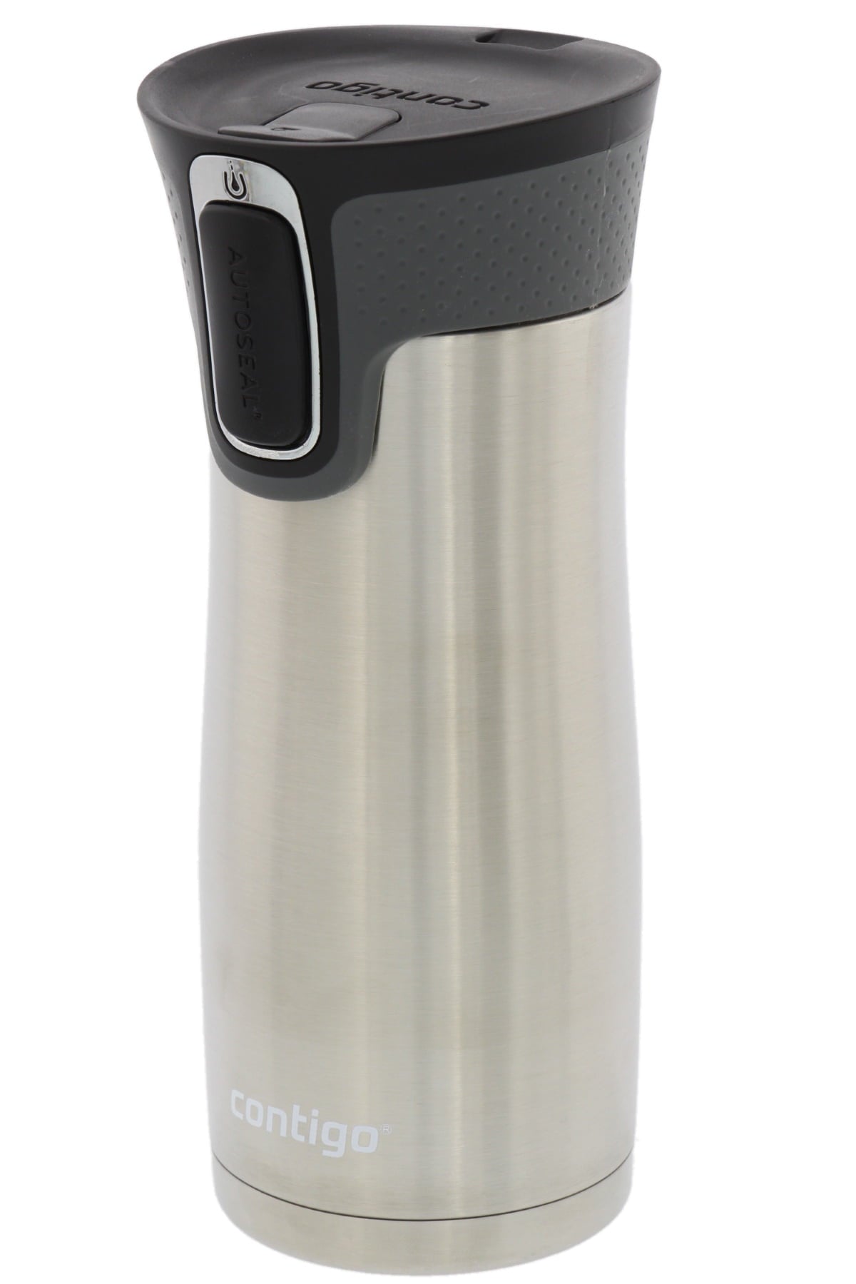 Contigo AUTOSEAL West Loop 2.0 Travel Mug, 16 oz., Stainless Steel with Black Button C098H