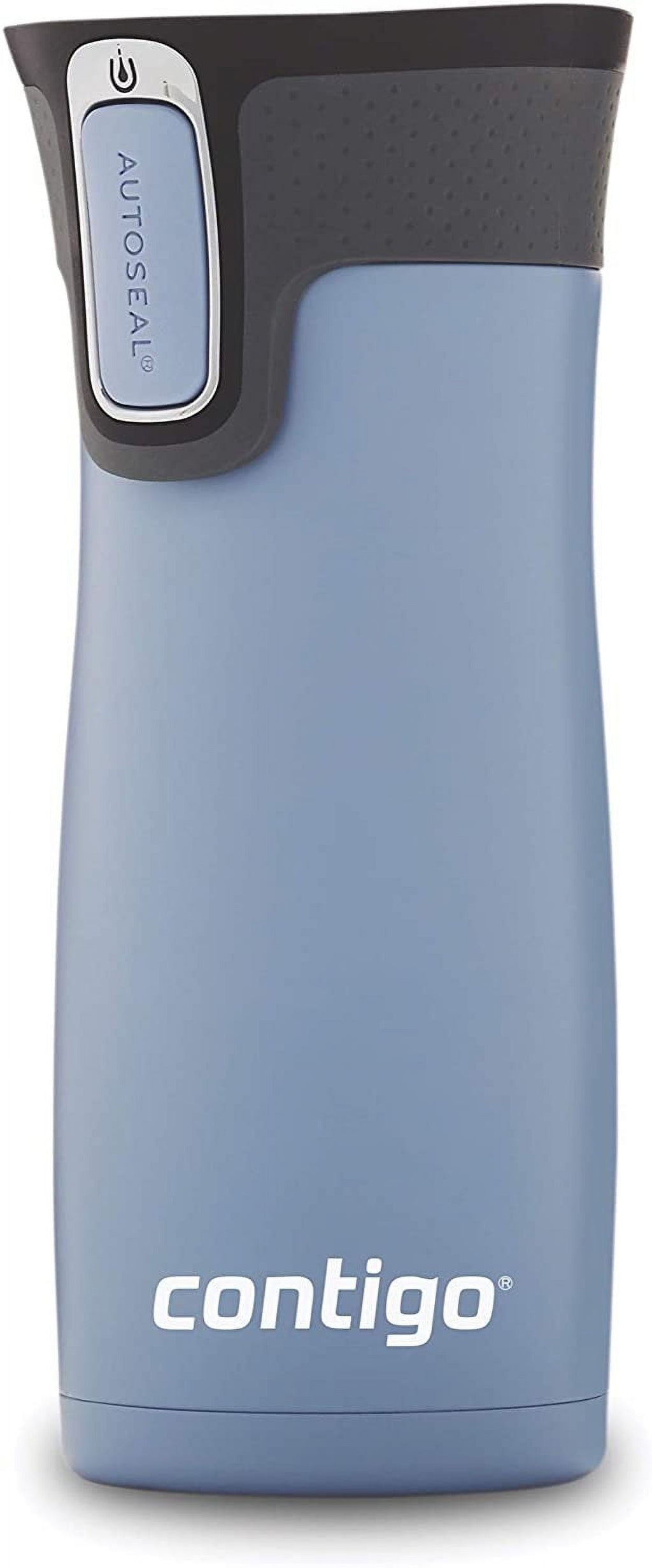 Contigo AUTOSEAL West Loop 2.0 Travel Mug, 16 oz., Stainless Steel with Black Button C098H