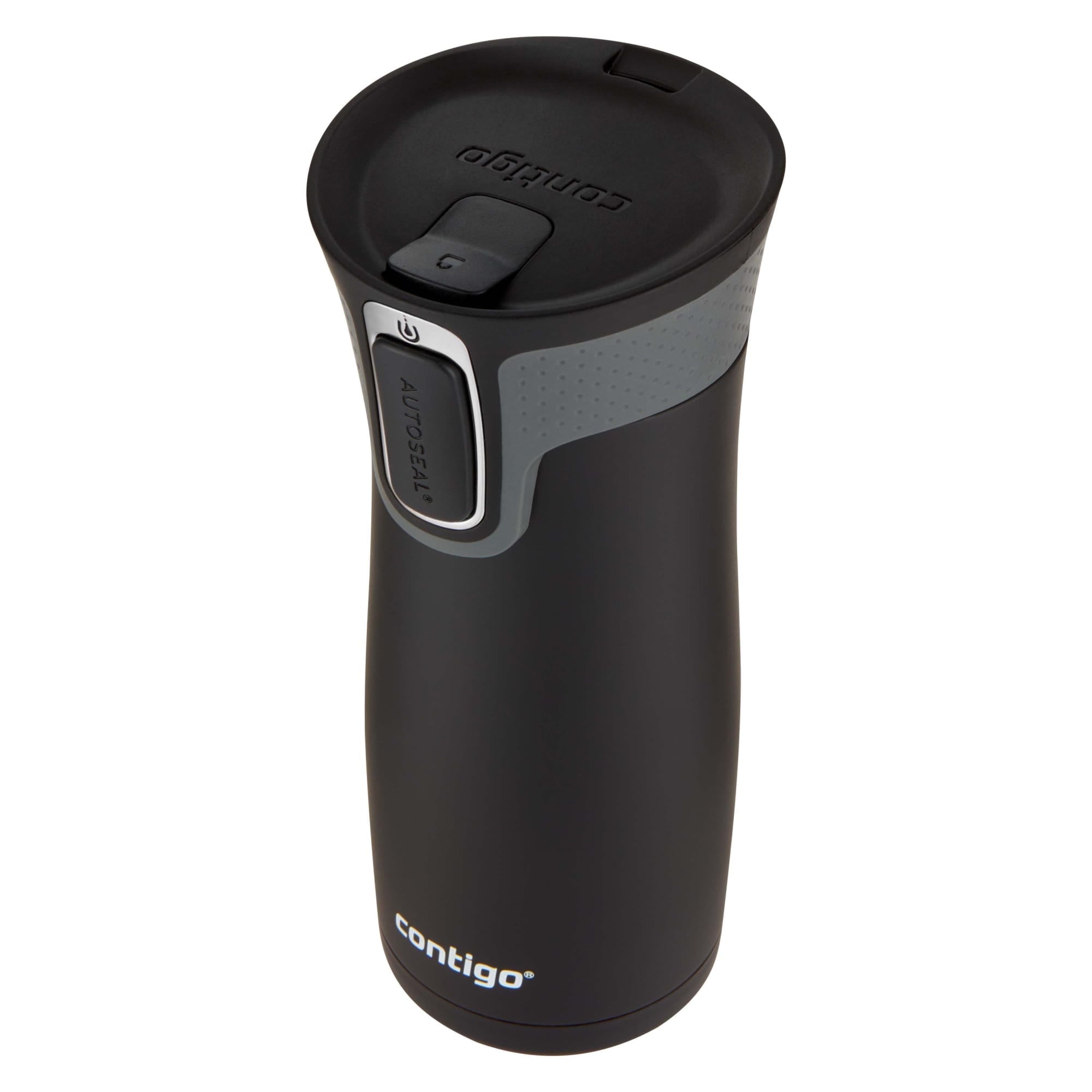 Contigo AUTOSEAL West Loop 2.0 Travel Mug, 16 oz., Stainless Steel with Black Button C098H