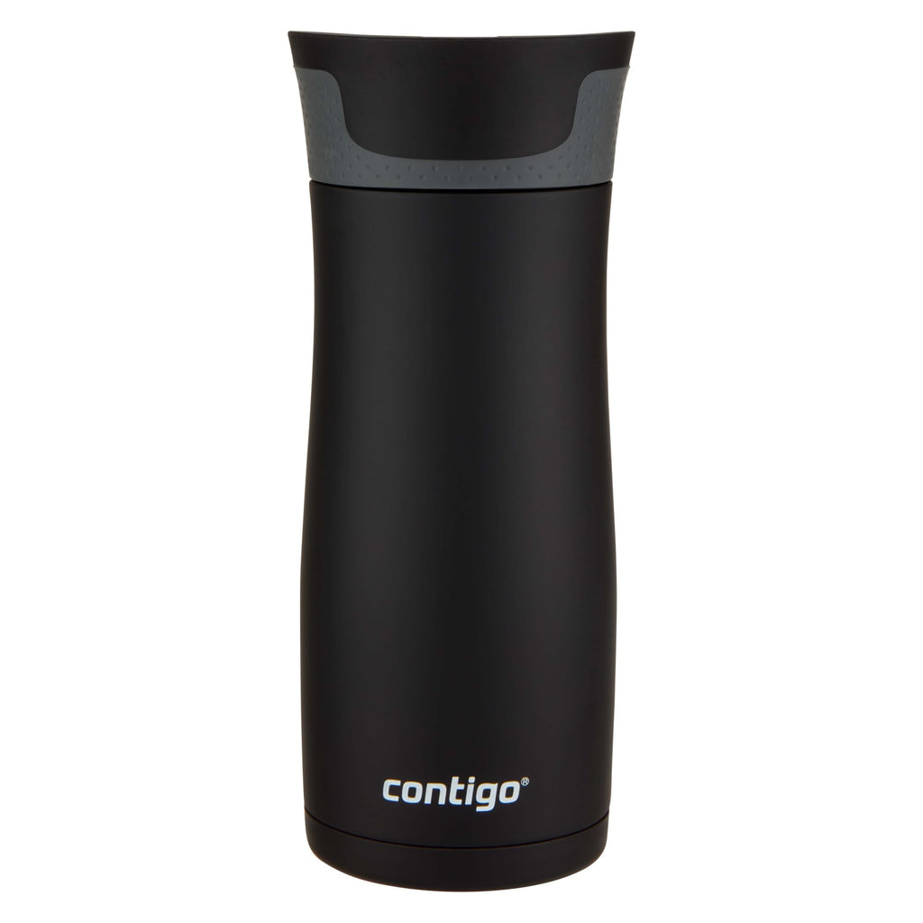 Contigo AUTOSEAL West Loop 2.0 Travel Mug, 16 oz., Stainless Steel with Black Button C098H