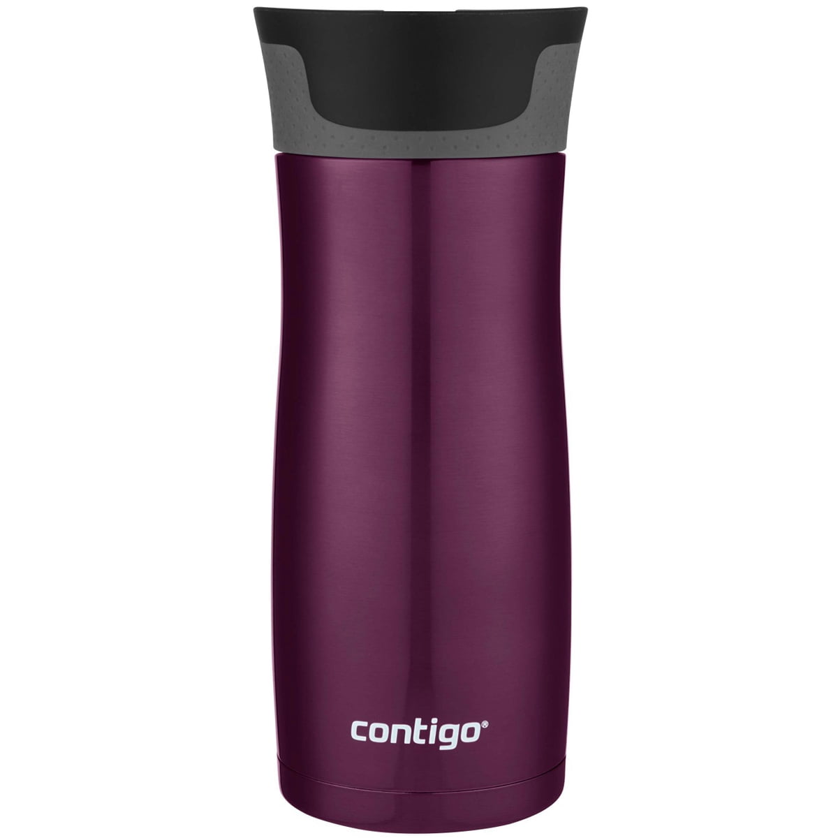 Contigo AUTOSEAL West Loop 2.0 Travel Mug, 16 oz., Stainless Steel with Black Button C098H