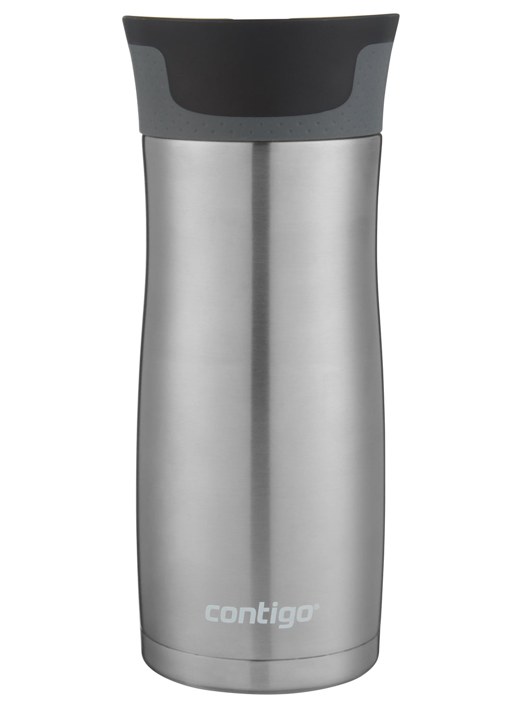 Contigo AUTOSEAL West Loop 2.0 Travel Mug, 16 oz., Stainless Steel with Black Button C098H