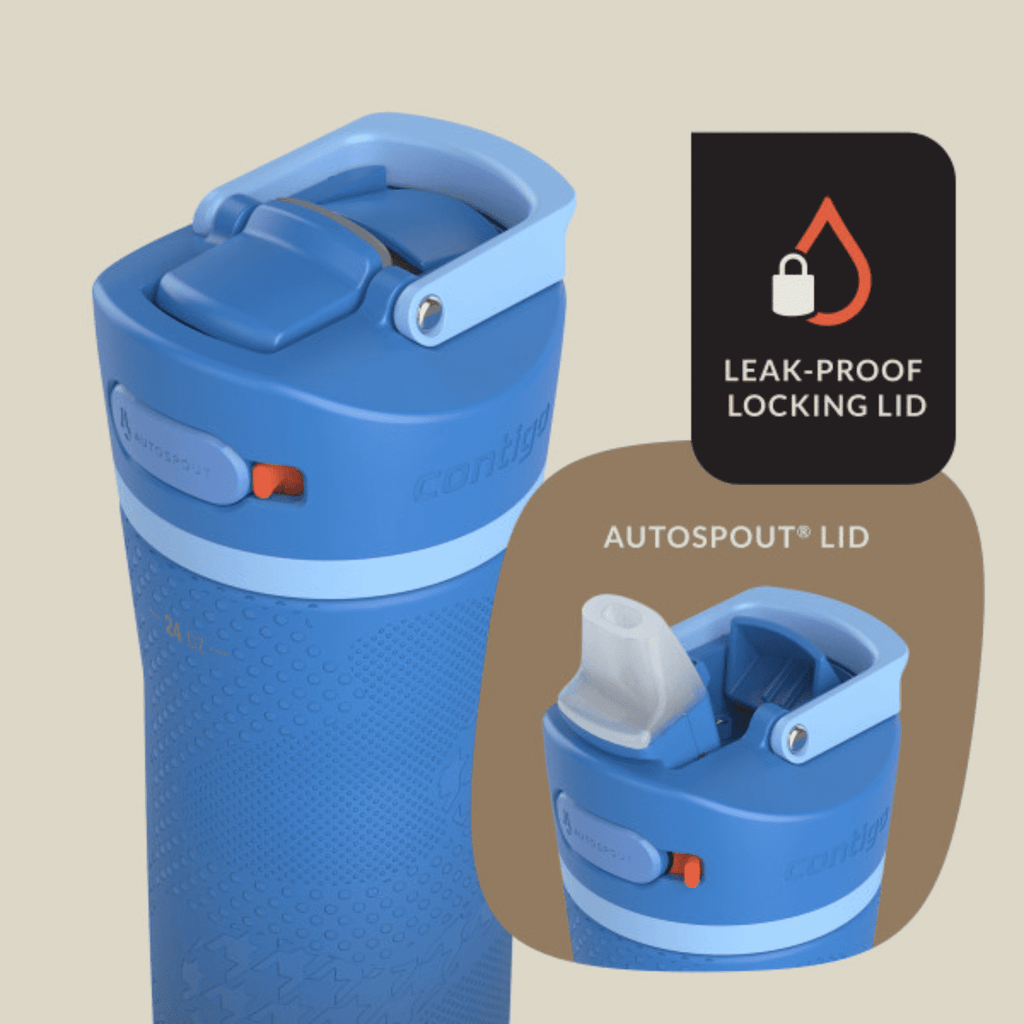 Contigo x Ally Love Ashland Chill 2.0 Stainless Steel Water Bottle with Autospout Lid, 24 oz, Oatmilk C092Y