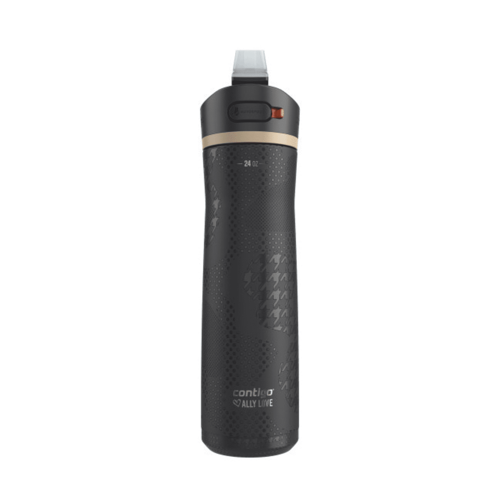 Contigo x Ally Love Ashland Chill 2.0 Stainless Steel Water Bottle with Autospout Lid, 24 oz, Oatmilk C092Y