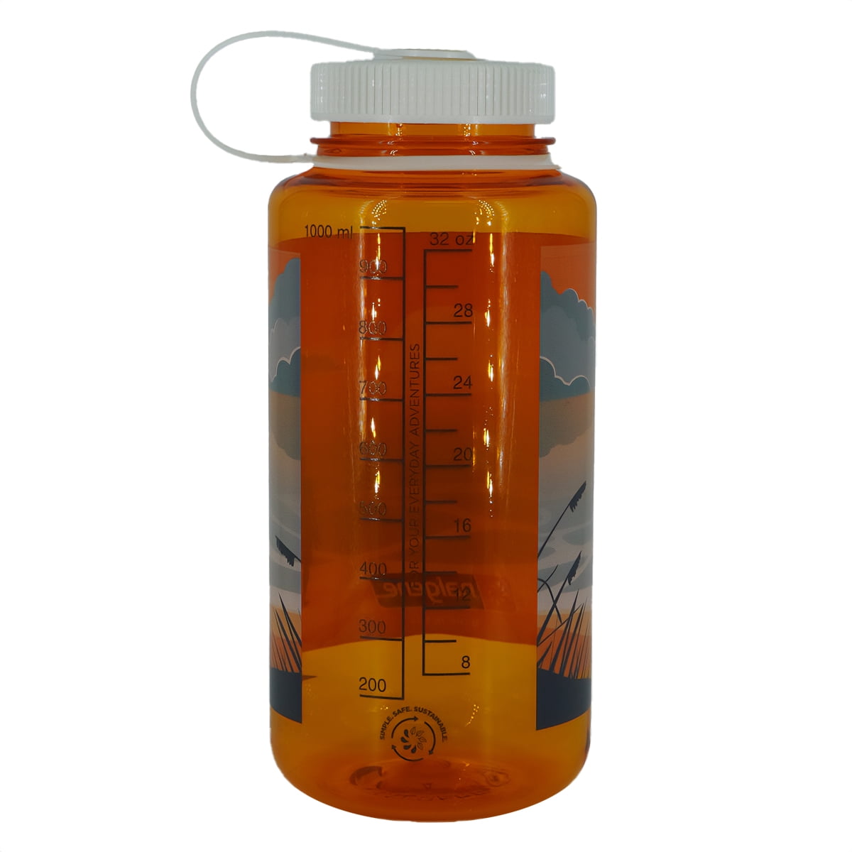 Nalgene Sustain 32 oz. Wide Mouth Water Bottle - Indigo C136S