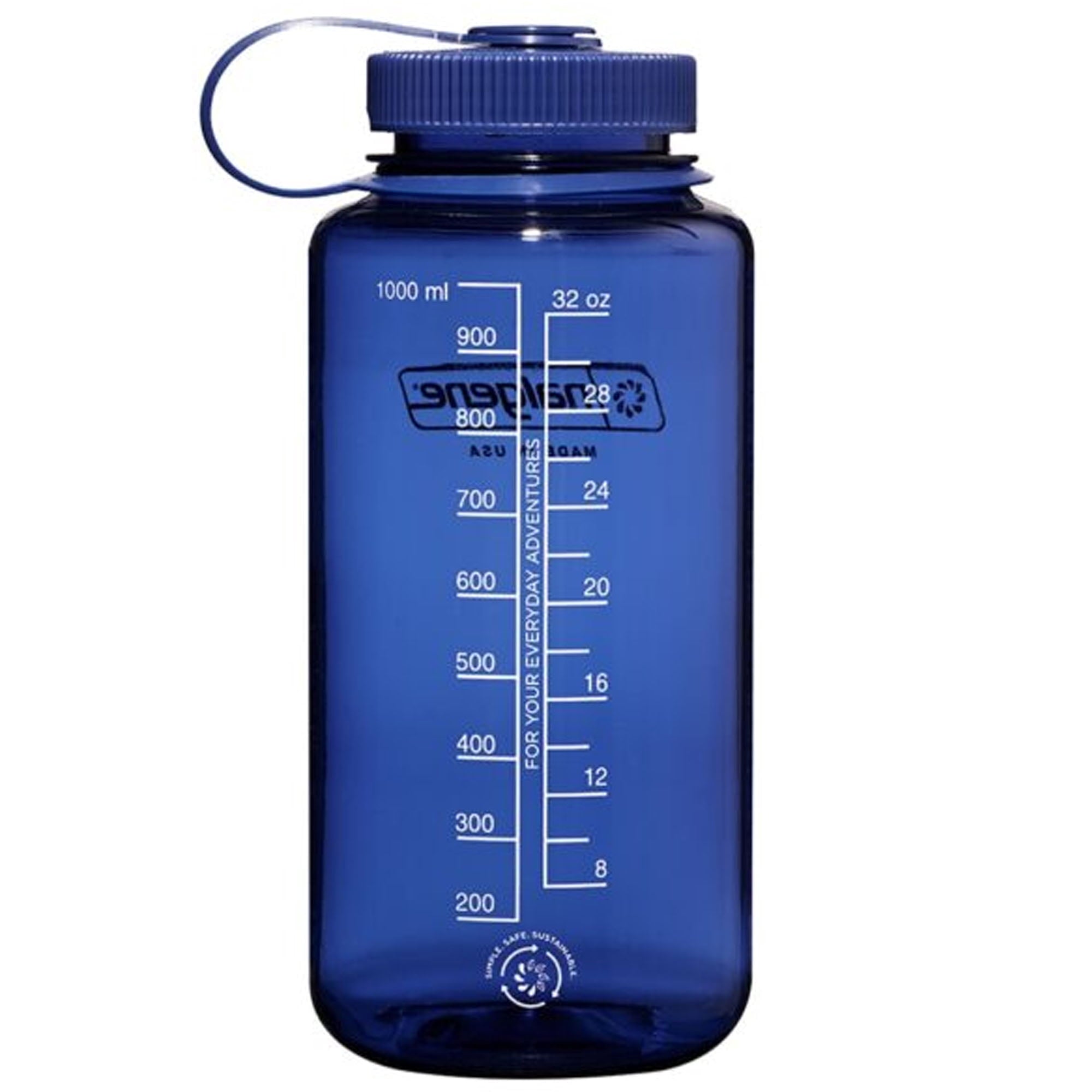 Nalgene Sustain 32 oz. Wide Mouth Water Bottle - Indigo C136S
