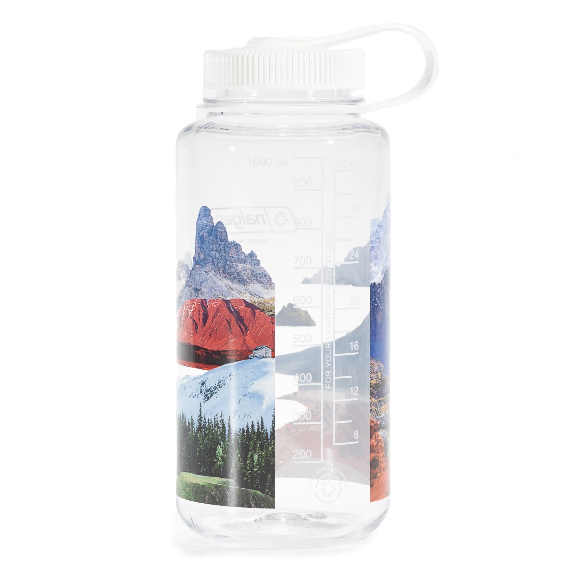 Nalgene Sustain 32 oz. Wide Mouth Water Bottle - Indigo C136S