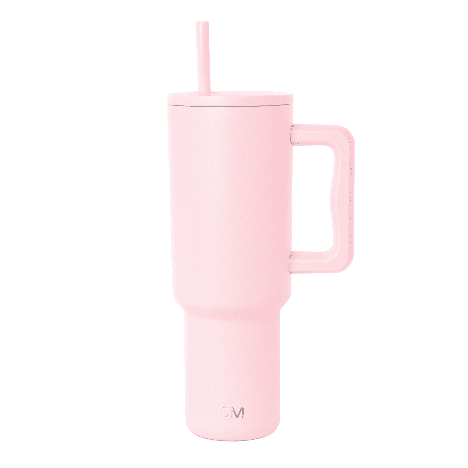 Simple Modern 40 fl oz Insulated Stainless Steel Trek Tumbler with Straw Lid | Blush C392R