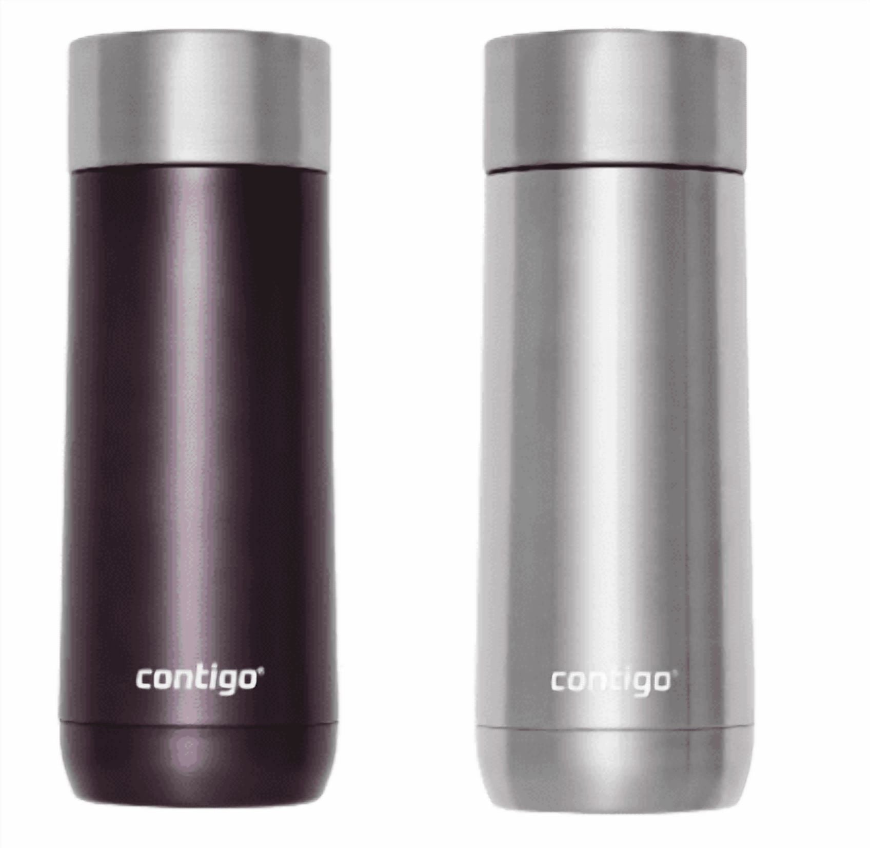 Contigo Luxe 14 oz. Travel Mug, 2 pk. - Dark Plum and Stainless Steel C042U