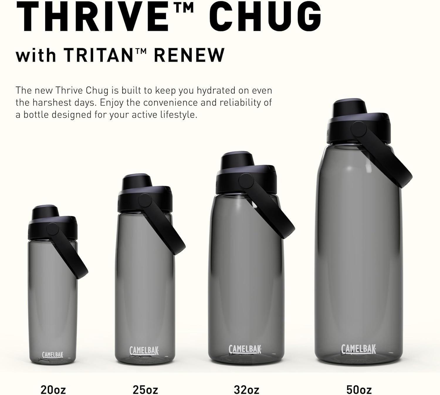 Camelbak Thrive Chug 25oz Water Bottle, Forest Green C343N