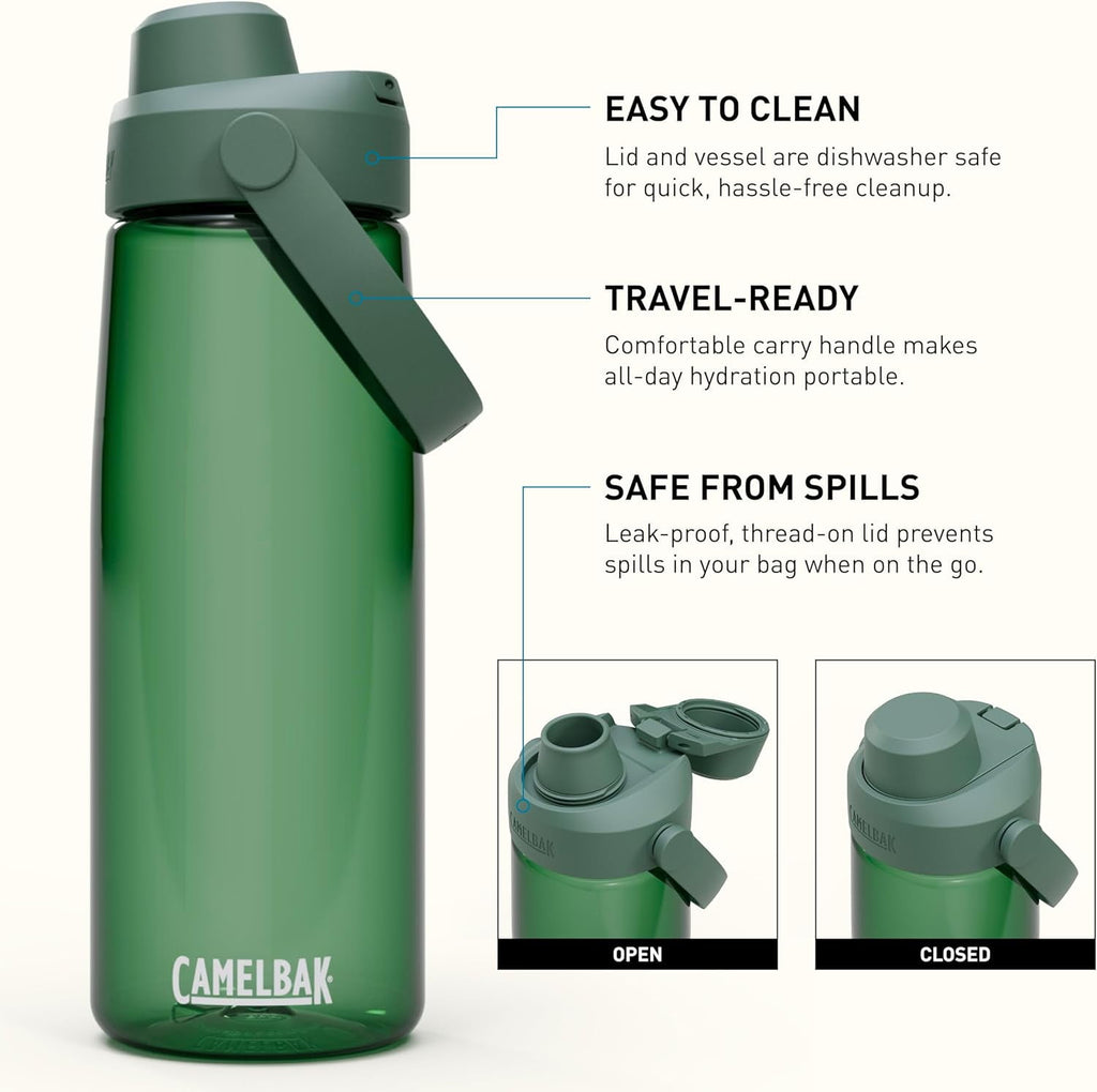 Camelbak Thrive Chug 25oz Water Bottle, Forest Green C343N