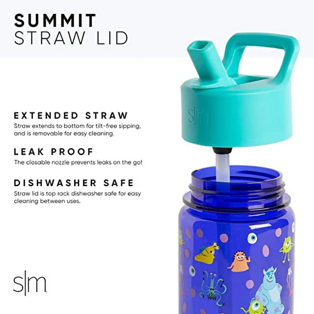 Simple Modern Summit Water Bottle Straw Lid Vacuum Insulated Stainless Steel Bottle | 14 fl oz C431V