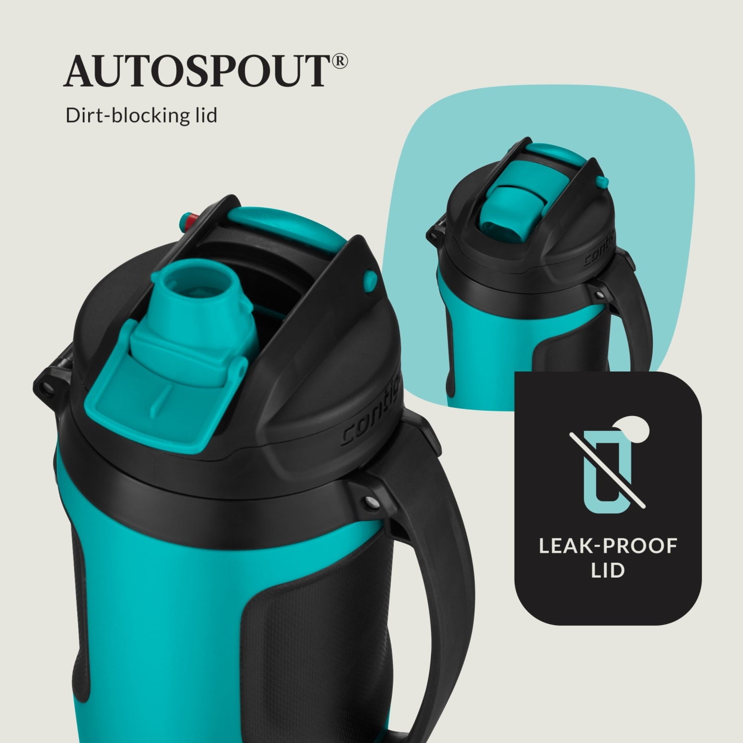 Contigo Fit Jug with AUTOSPOUT Lid, 64oz C063U