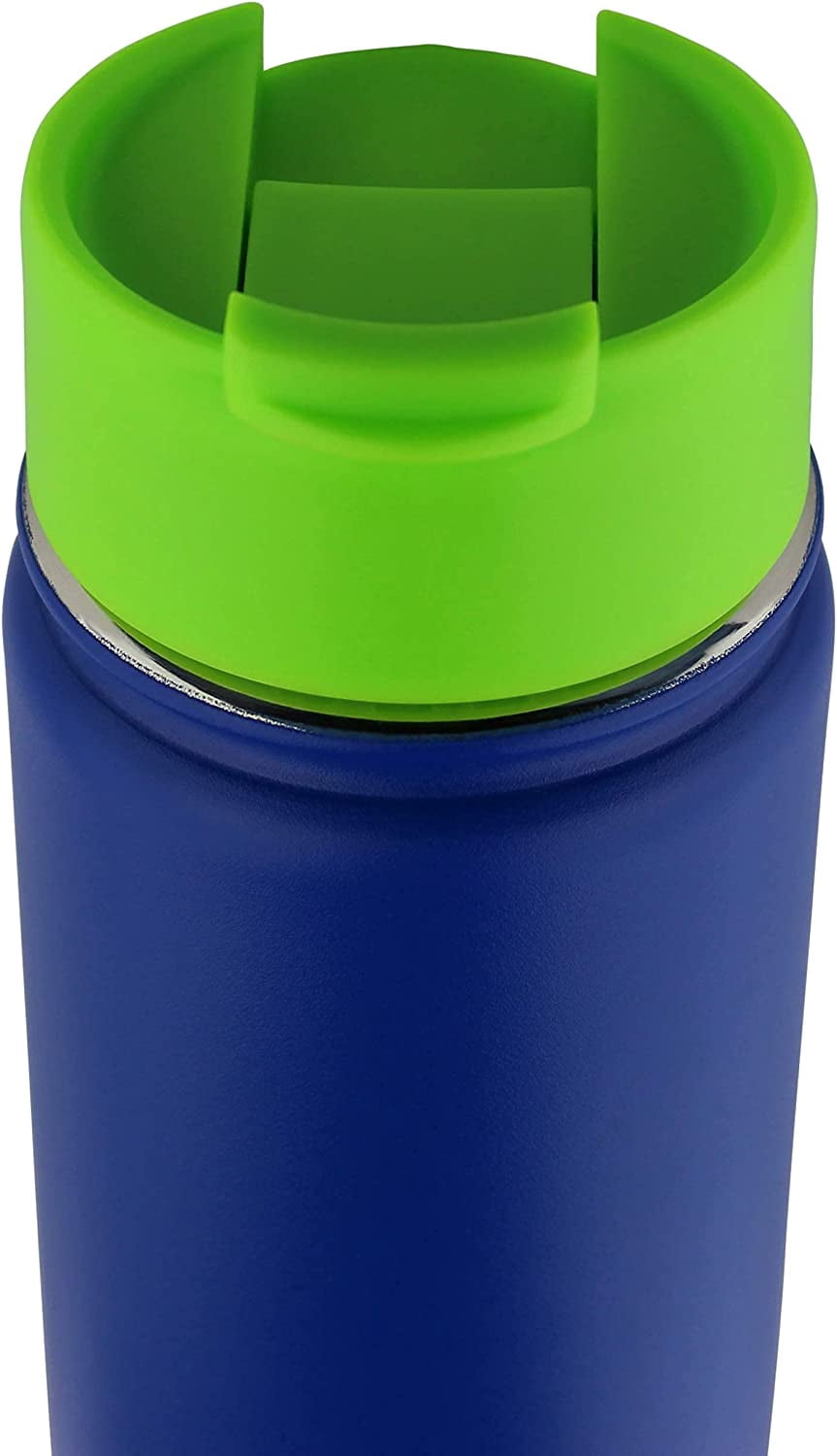NuRich Hydro Wide Mouth Flip and Sip Replacement Coffee Lid or Cap Accessories Compatible with Hydroflask, Nalgene, and Many More Top Water Bottle Brands Sizes 12 16 18 20 32 40 64 Ounce C224Q