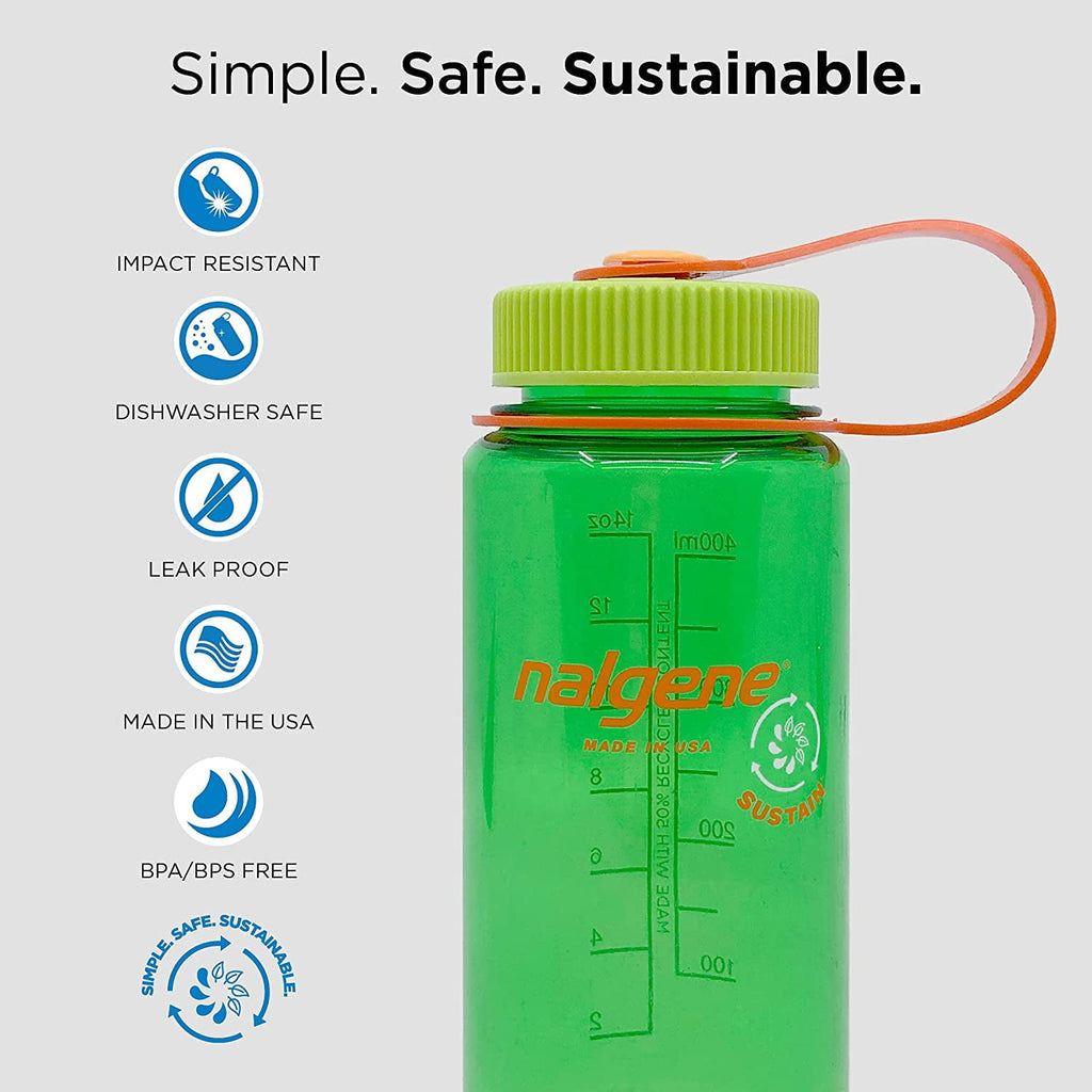 Nalgene 16oz Wide Mouth Sustain Bottle C139U