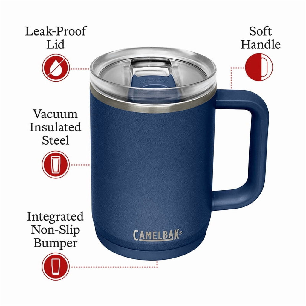 CamelBak Thrive™ Insulated Stainless Steel Mug 16oz, Navy C320C