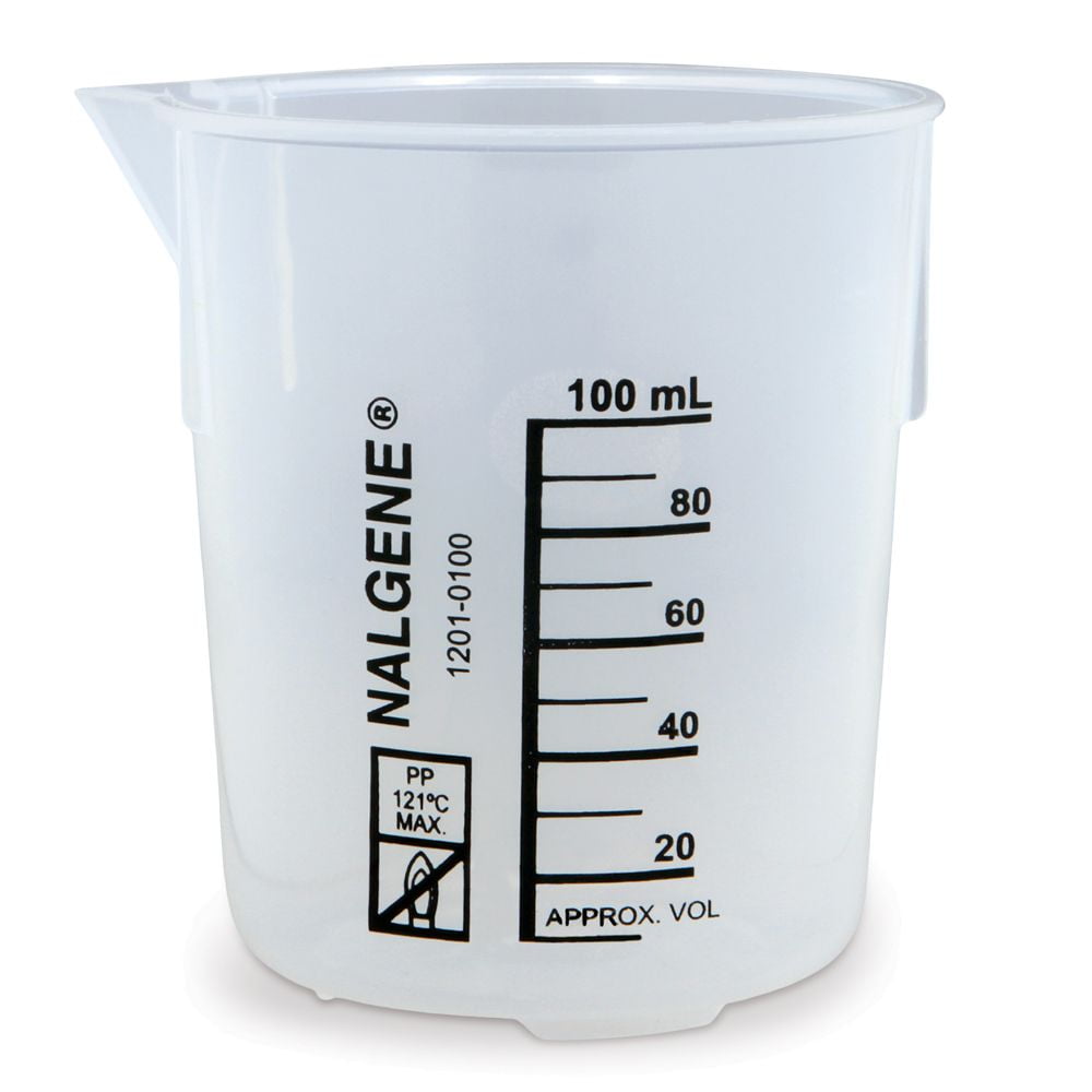 Nalgene Griffin Beaker, Low Form, Polypropylene, 100 Ml C201J