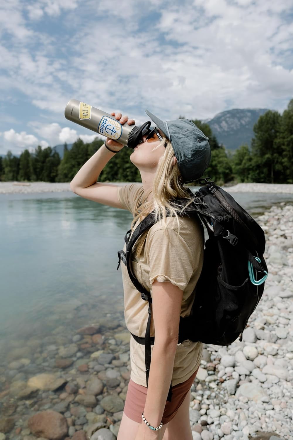 Day Water Bottle Filter for Wide Mouth , Nalgene, and Water Bottles C205M