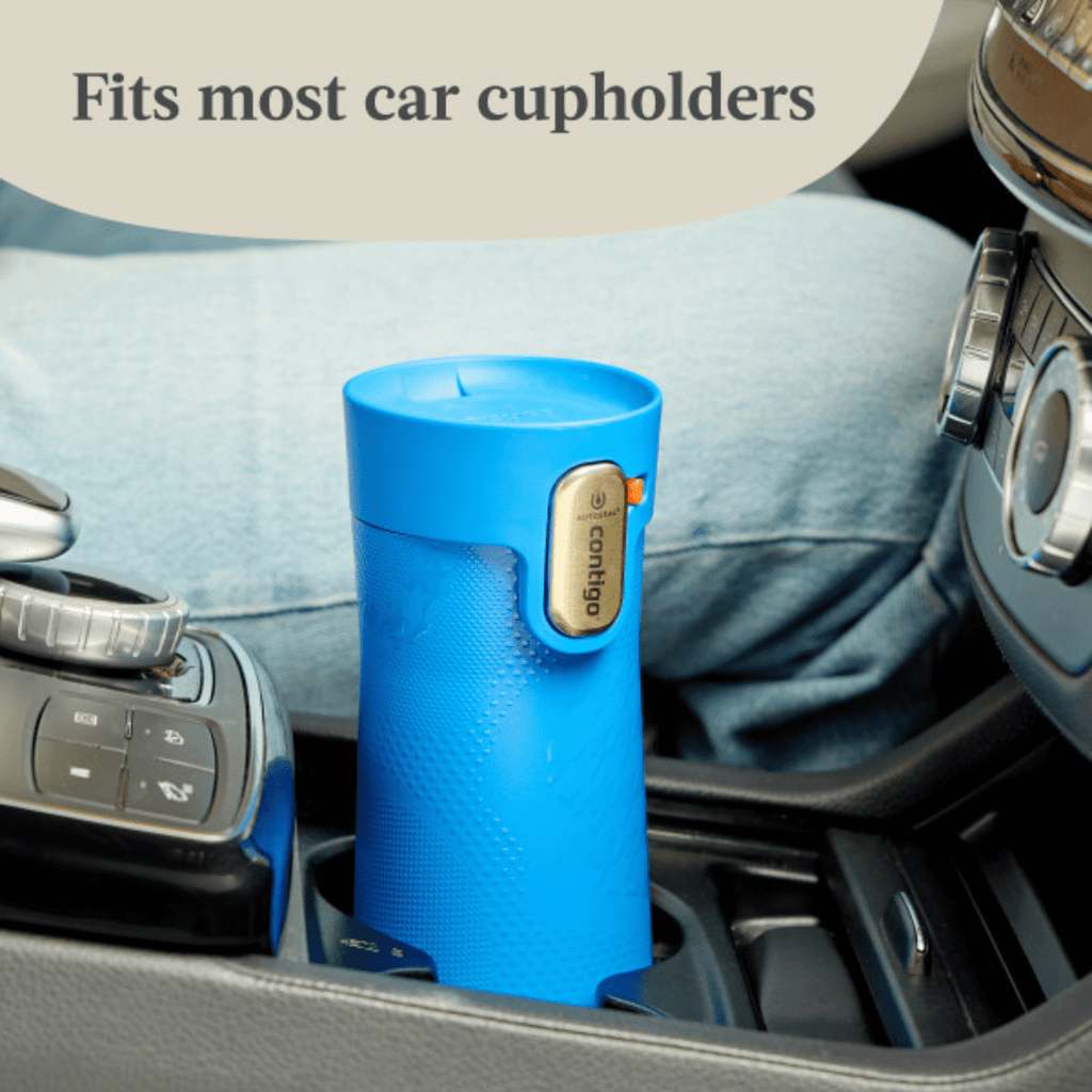 Contigo x Ally Love Autoseal West Loop Vacuum-Insulated Stainless Steel Travel Mug with Easy-Clean Lid, 16 oz, Stellar Jay C028F
