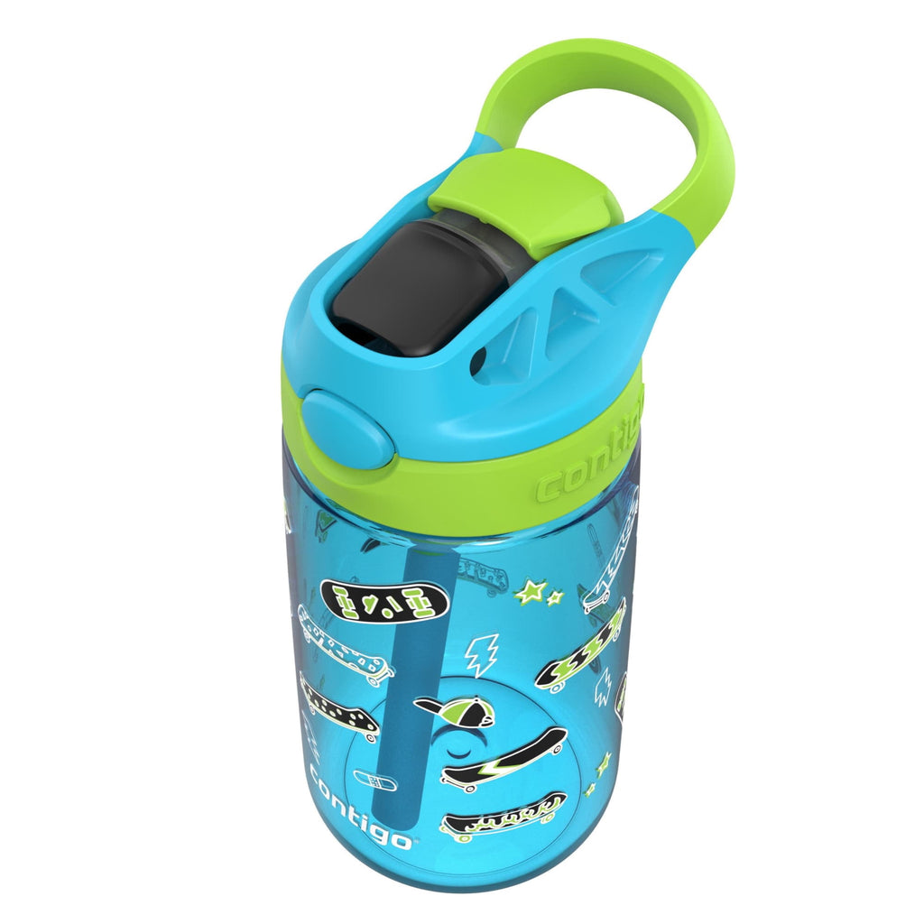 Contigo Aubrey Leak-Proof Spill-Proof Water Bottle, Blue, 14 oz. C004K