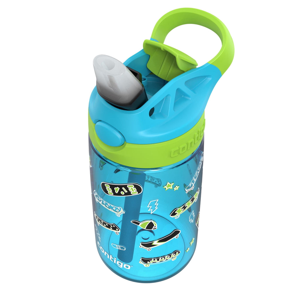 Contigo Aubrey Leak-Proof Spill-Proof Water Bottle, Blue, 14 oz. C004K