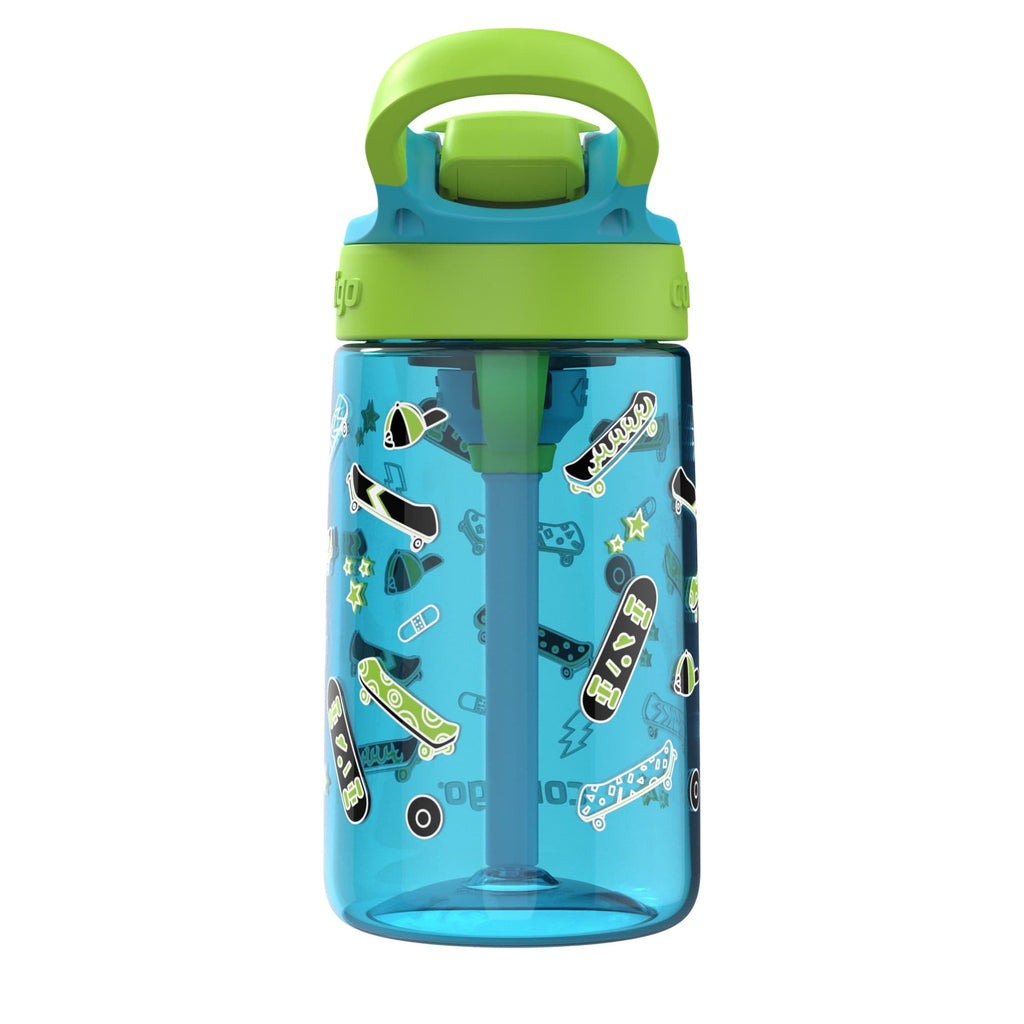 Contigo Aubrey Leak-Proof Spill-Proof Water Bottle, Blue, 14 oz. C004K