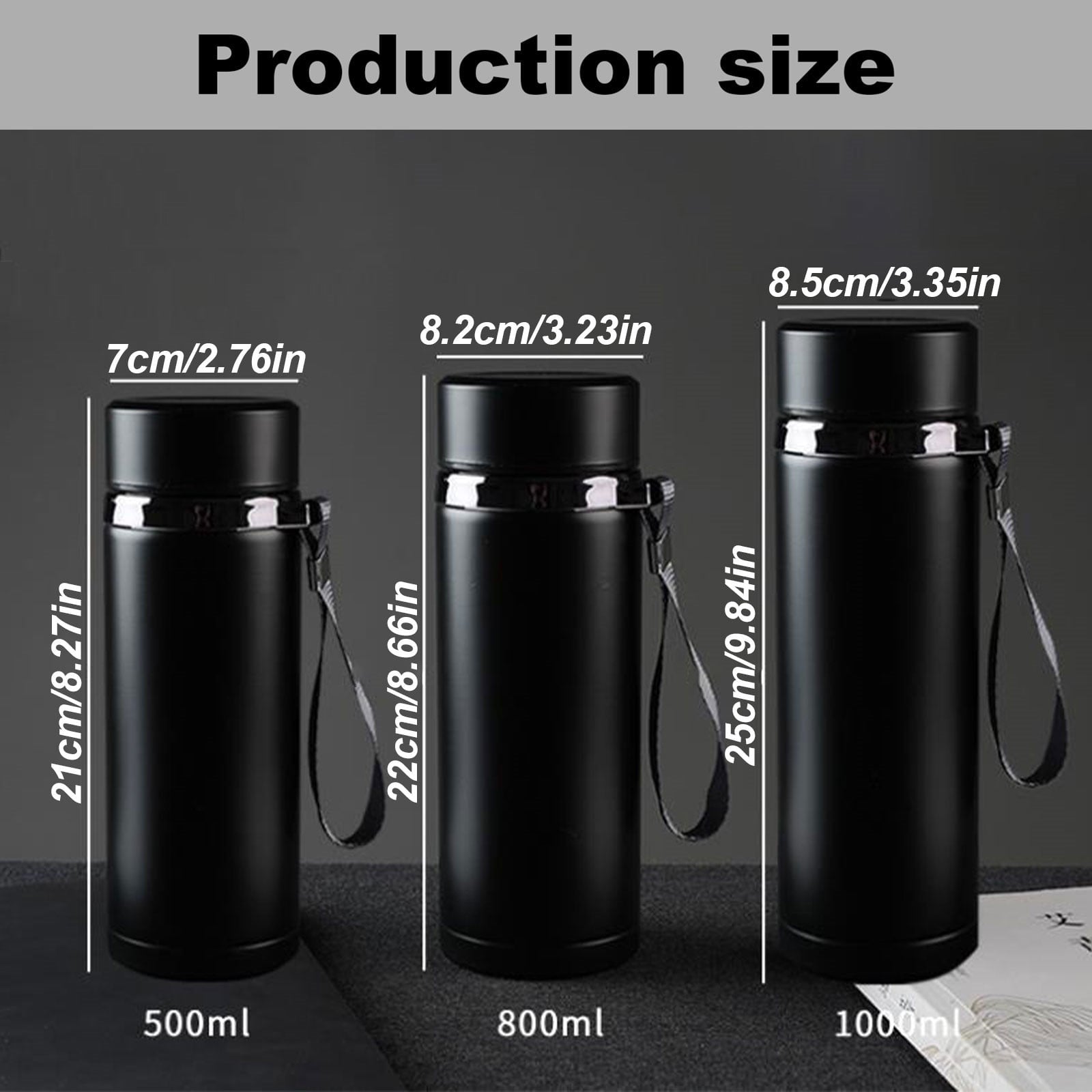 Clearance Items!Ymkly Office Supplies,Vacuum Cup,Water Bottle 32oz 27oz Insulated Stainless Water Bottle Leak Proof Water Flask Keeps Drink Cold And Hot Sport Outdoor La,Contigo Coffee Travel Mug C051Q