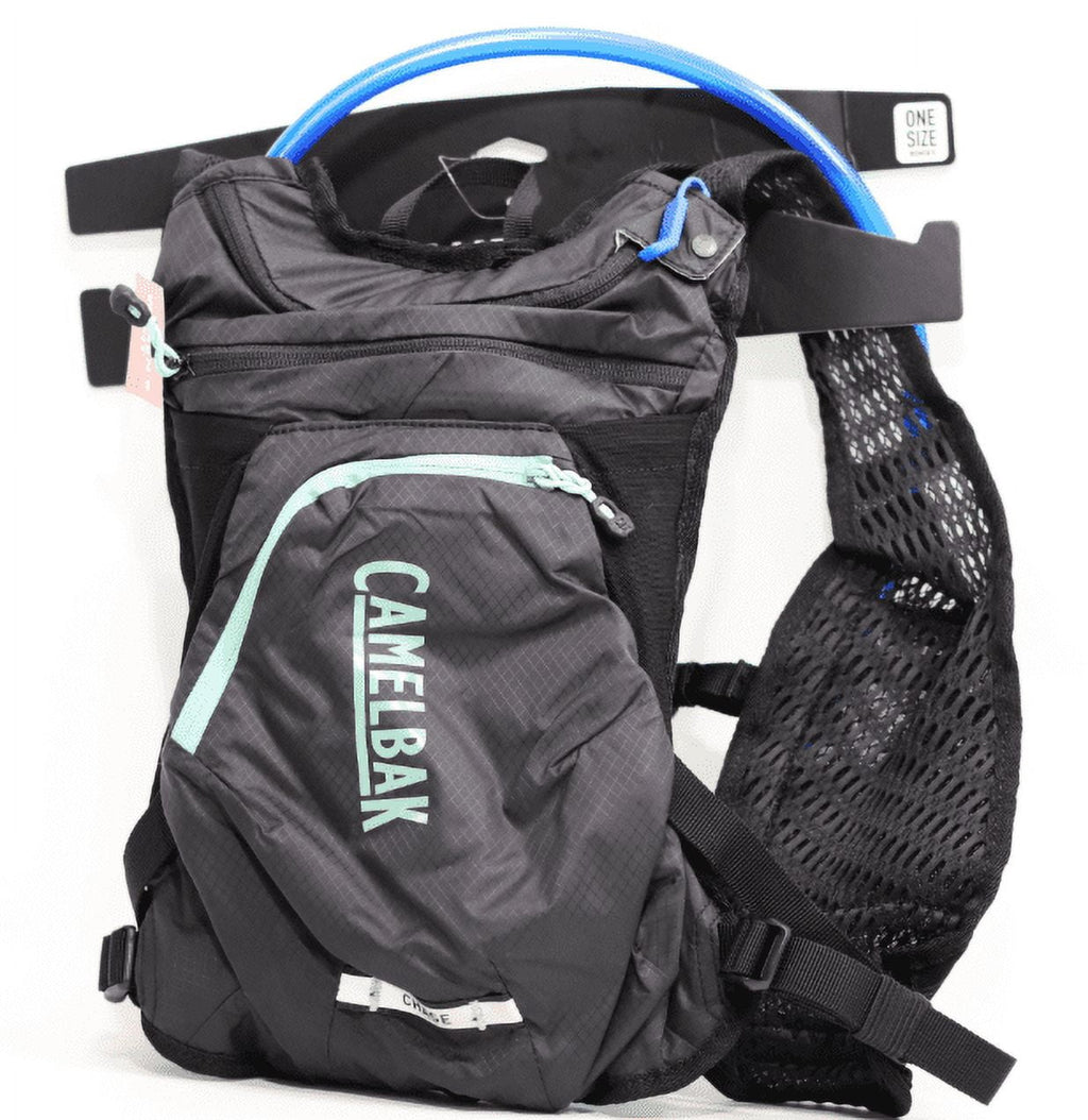 CamelBak Women's Chase Bike Vest 50oz - Hydration Vest - Easy Access Pockets, Black/Mint C265L