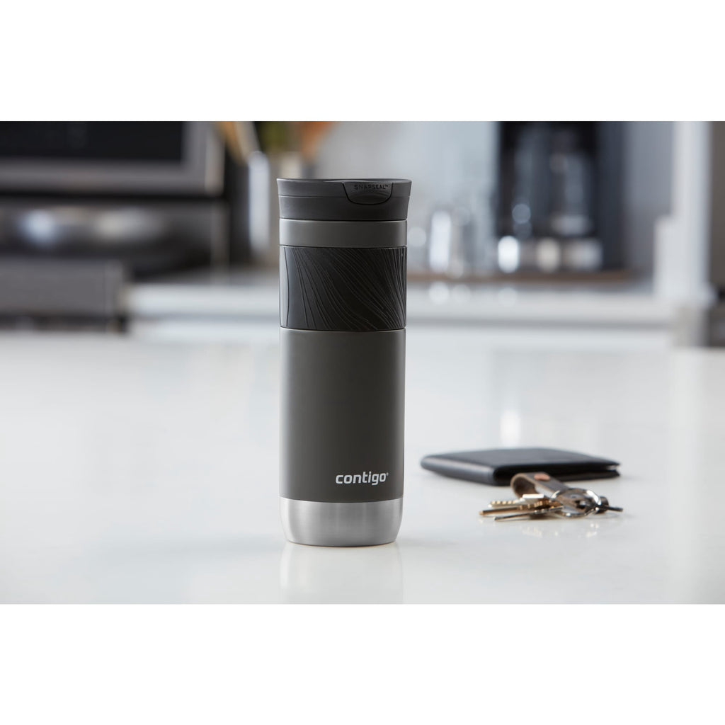 Contigo Byron 2.0 Stainless Steel Travel Mug with SNAPSEAL Lid and Grip, 20oz. C017F