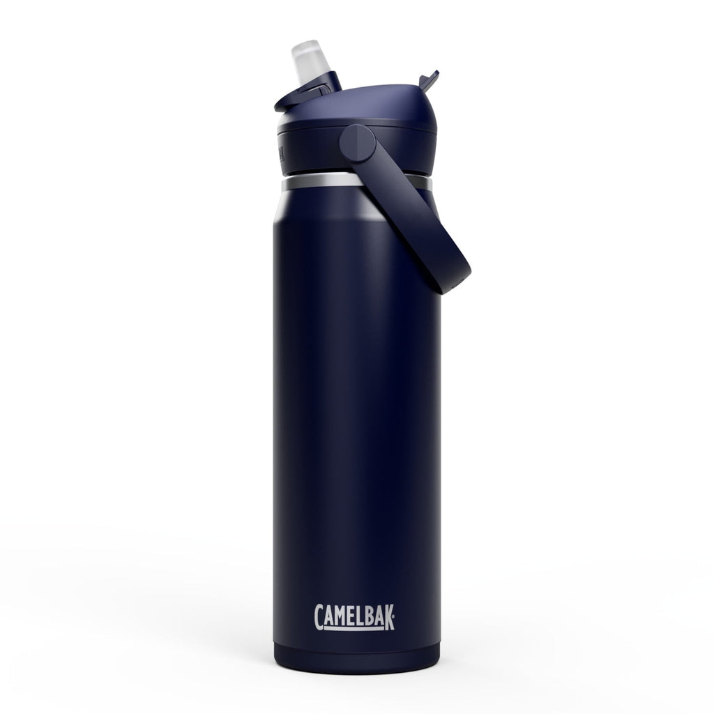 CamelBak Thrive™ Flip Straw Insulated Stainless Steel Water Bottle, 25 oz, Navy C358K