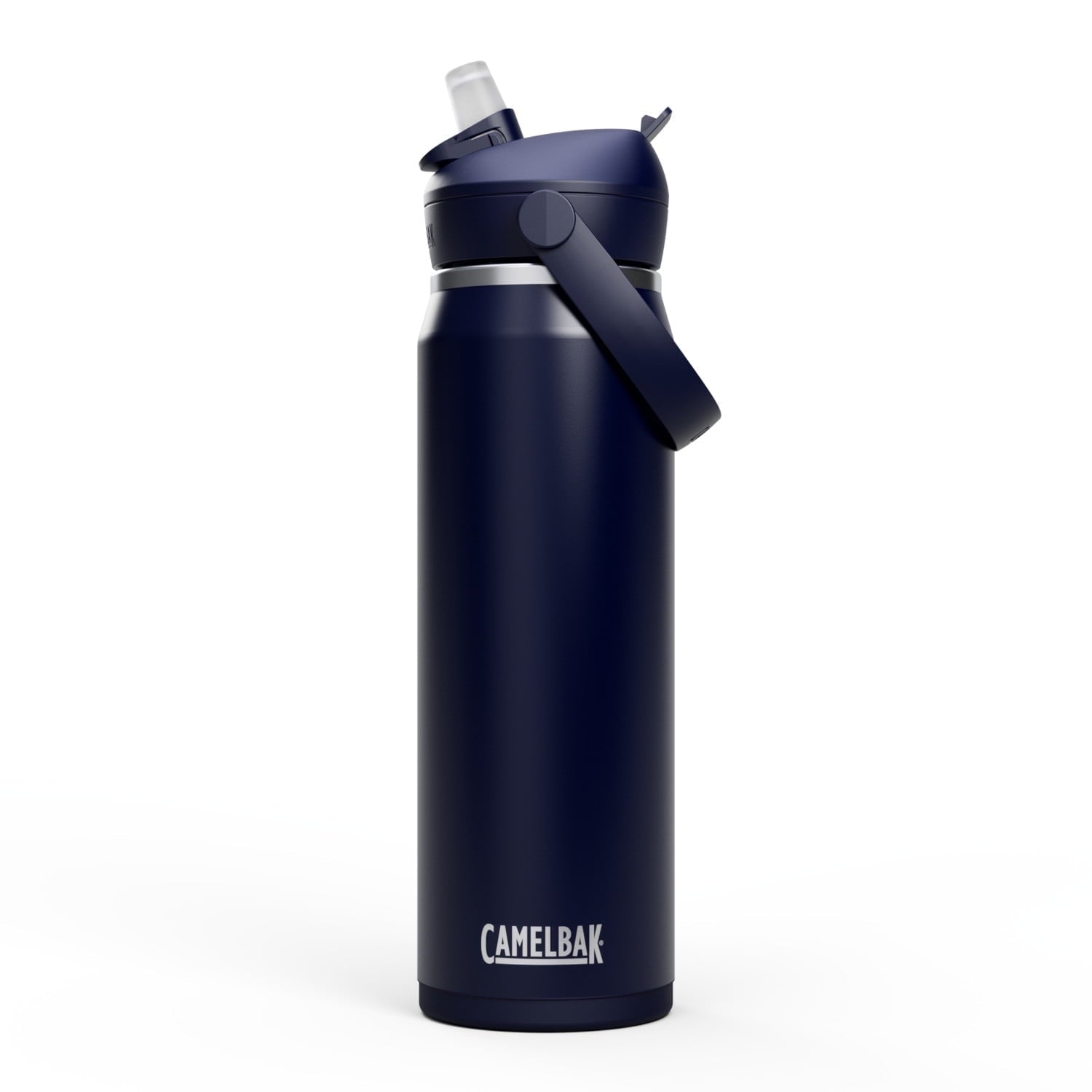 CamelBak Thrive™ Flip Straw Insulated Stainless Steel Water Bottle, 25 oz, Navy C358K
