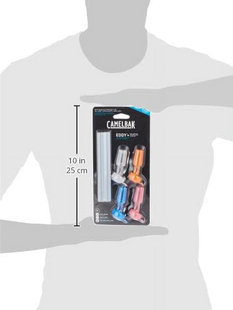 CamelBak eddy+ Kids 4-pack, Bite Valve &amp; Straws, Multi Color C333B