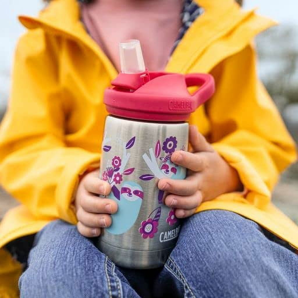 CamelBak eddy+ Kids 4-pack, Bite Valve &amp; Straws, Multi Color C333B