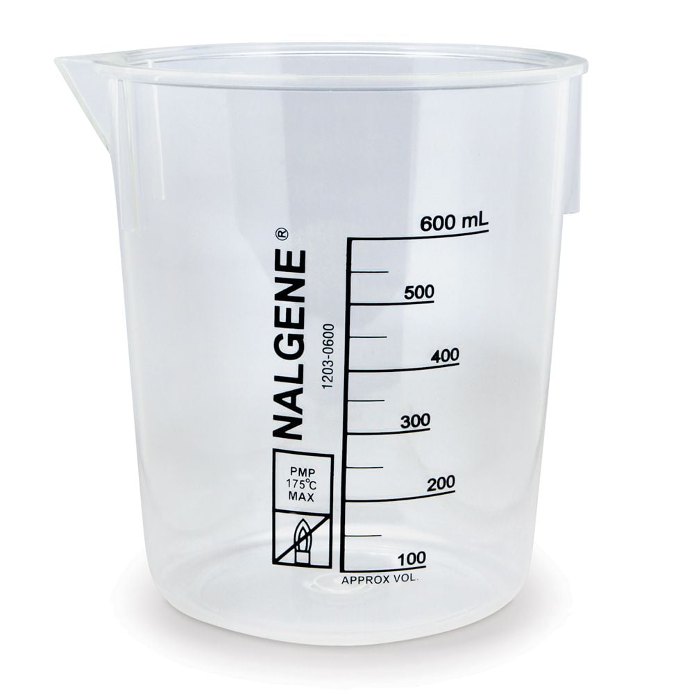 Nalgene Griffin Beaker, Low Form, Polymethylpentene, 600 Ml C187U