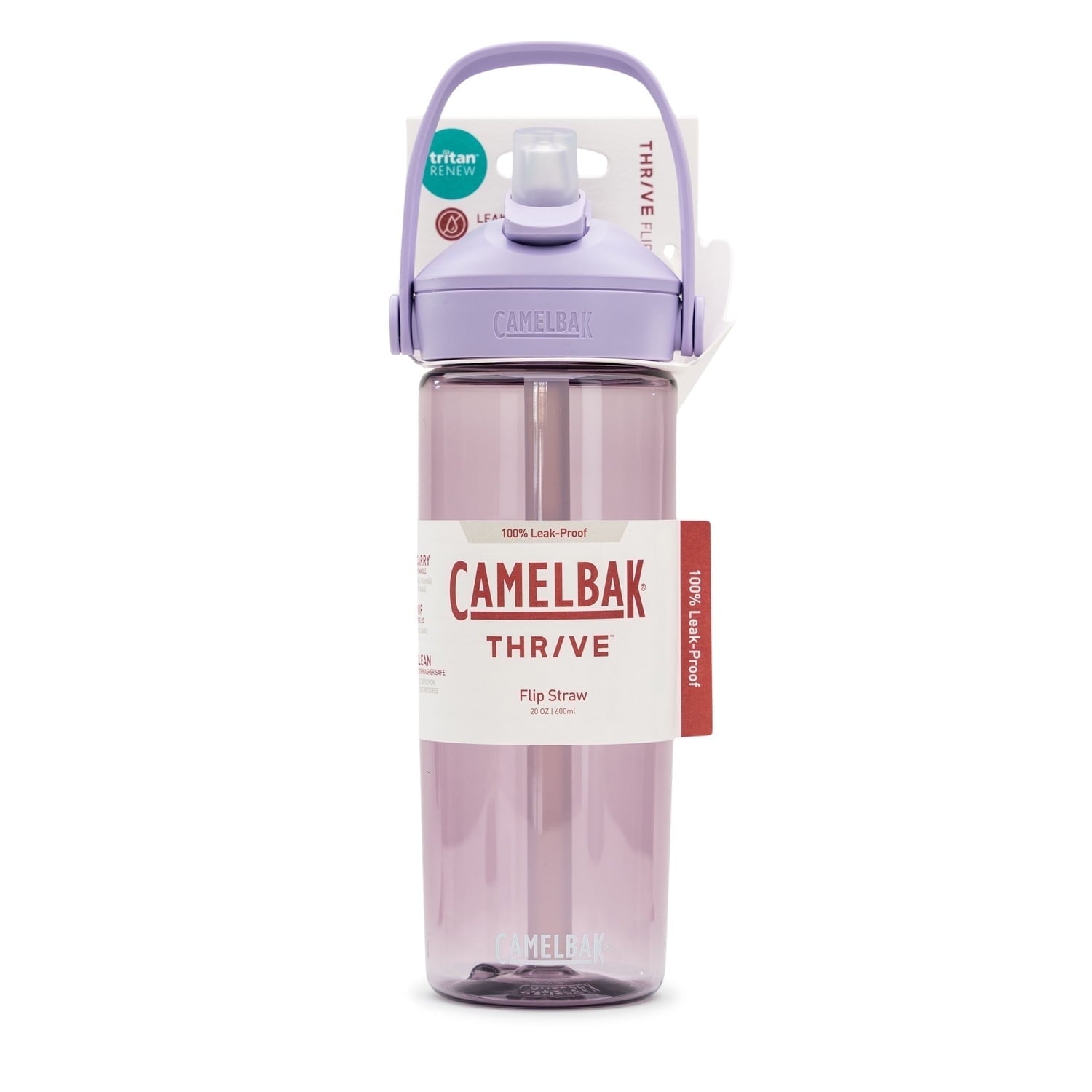 Camelbak Thrive Flip Straw 20oz Water Bottle, Charcoal C234T