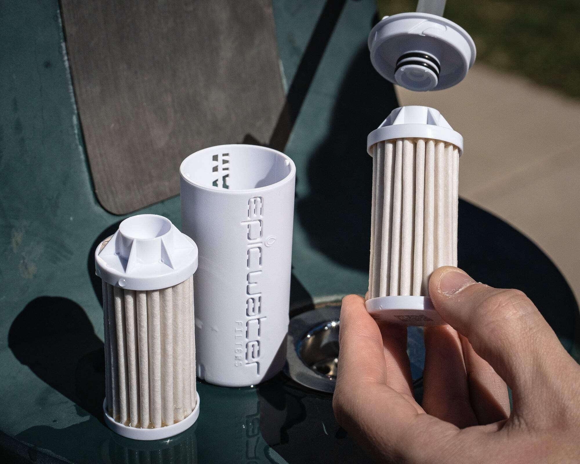 Epic Water Filters Nalgene OG Sustain Tritan USA Made Water Bottle and 75 Gallon Filter - Removes 99.99% of Water Impurities, 32oz, Atomic Child Special Edition C162J