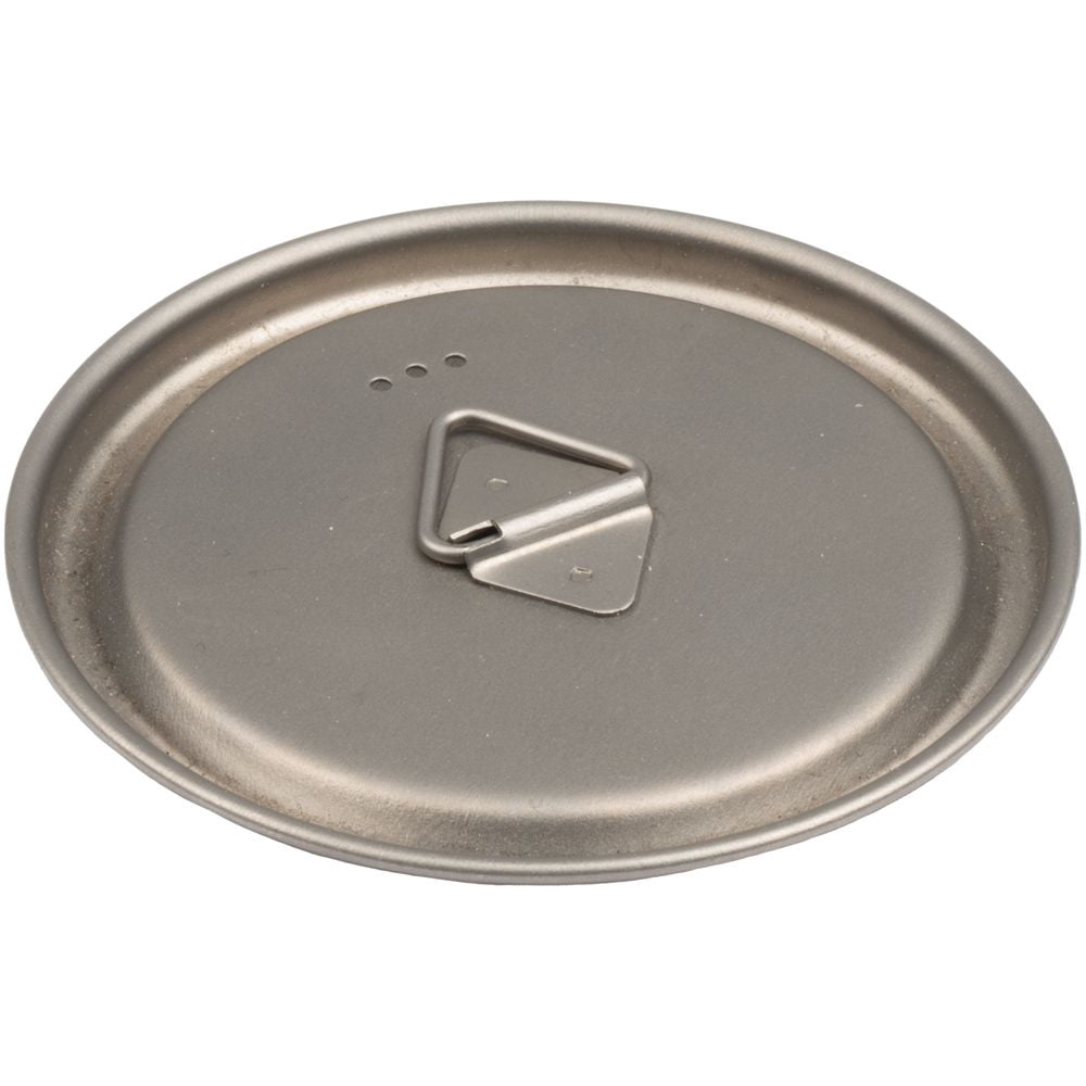 Olicamp Titanium Space Saver Mug with Lid, Nests Nalgene Bottle Inside, Lightweight and Compact, Perfect for Camping and Backpacking, 550mL C194Y