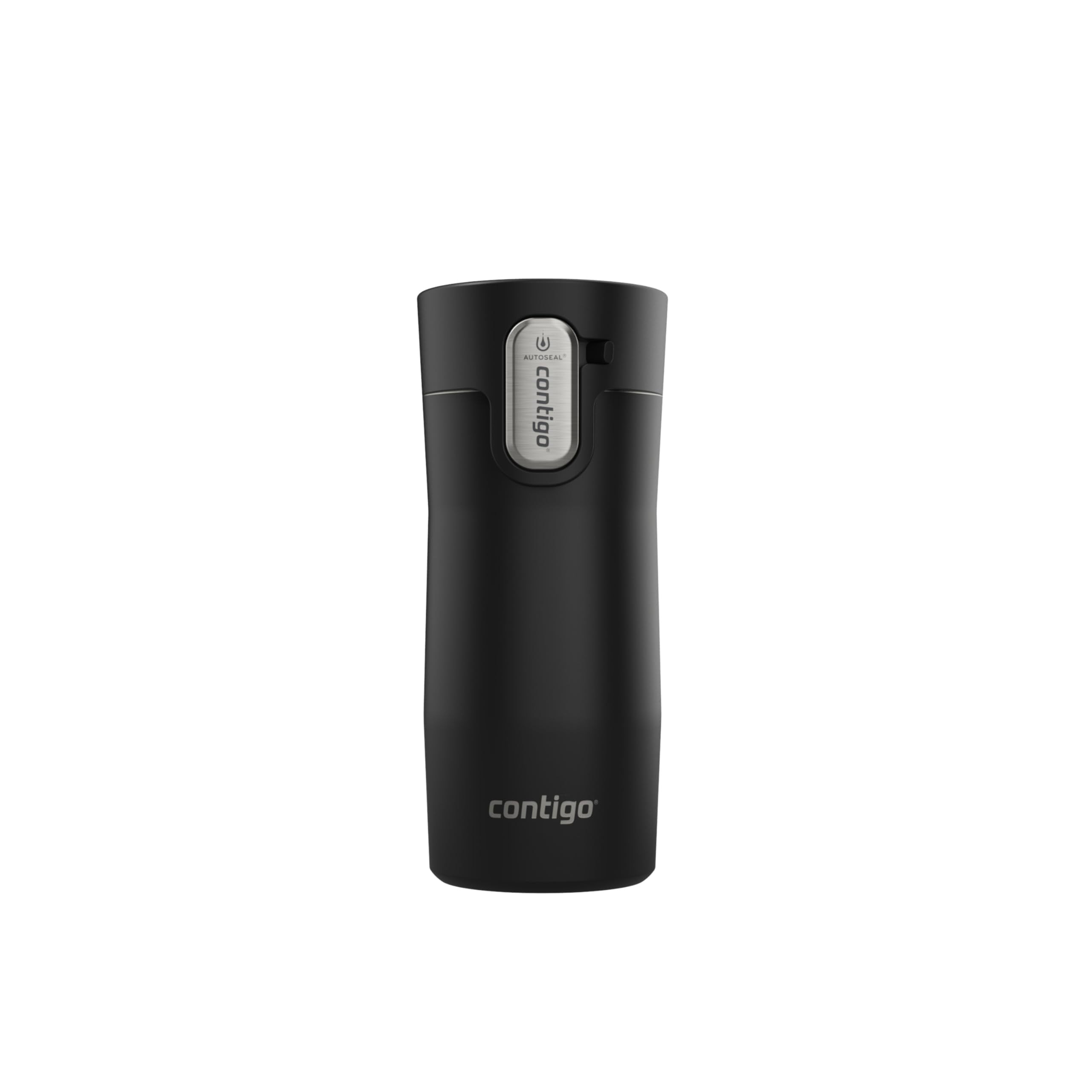 Contigo AUTOSEAL West Loop Vacuum-Insulated Stainless Steel Travel Mug with Easy-Clean Lid, 12oz, Matte Black C102Q