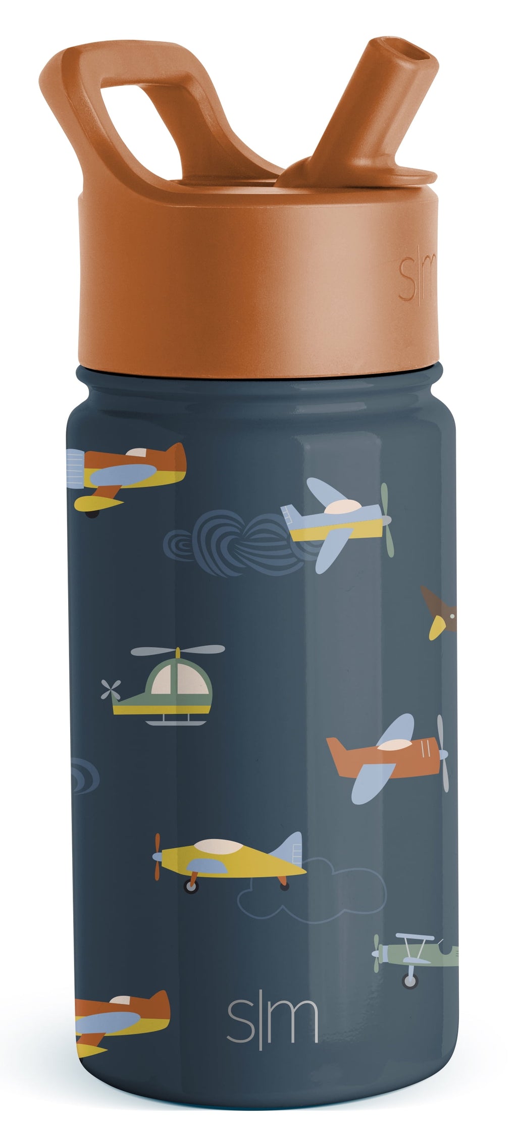 Simple Modern Summit Water Bottle Straw Lid Vacuum Insulated Stainless Steel Bottle | 14 fl oz C686H
