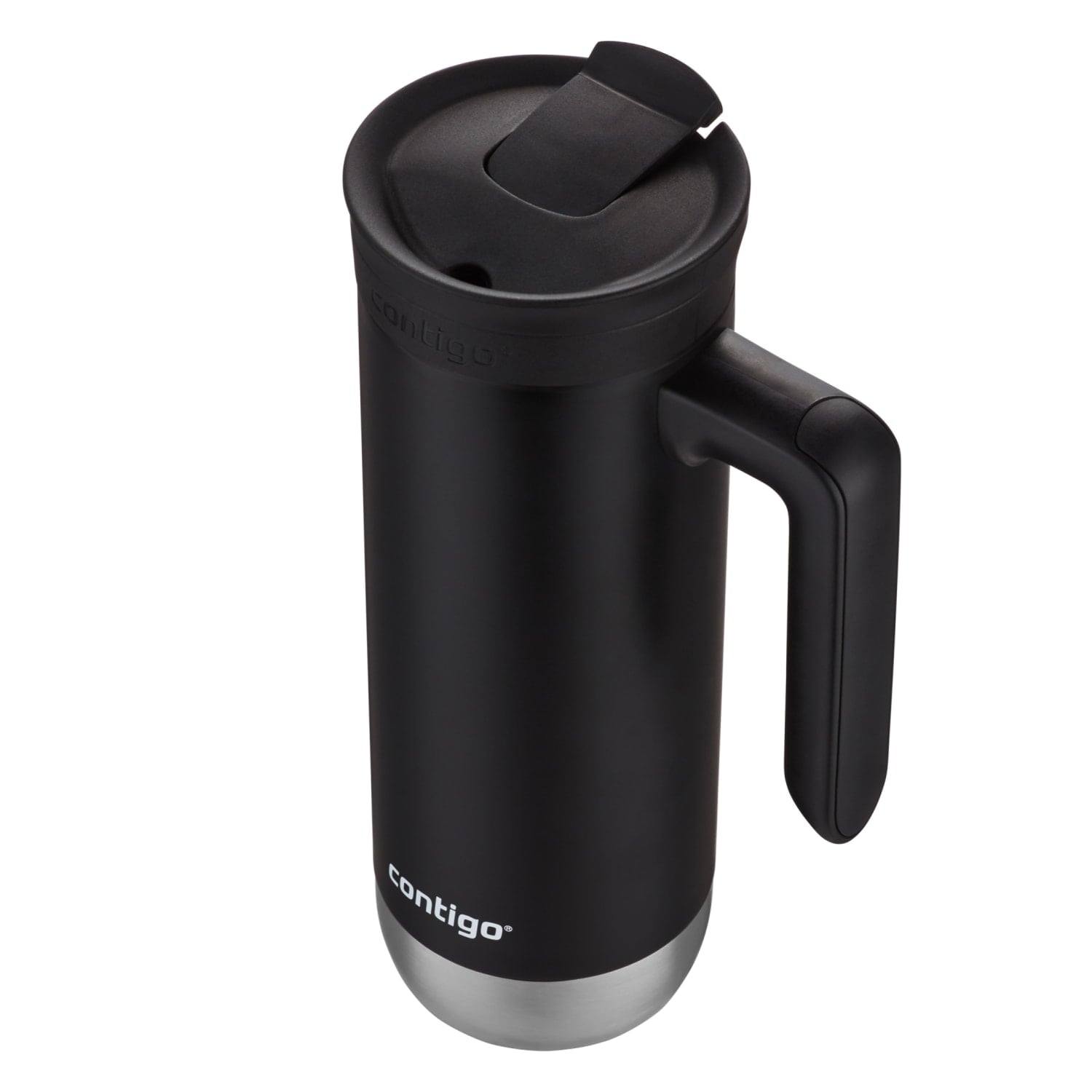 Contigo Huron 2.0 Stainless Steel Travel Mug with SNAPSEAL Lid and Handle in Black, 20 fl oz. C005V
