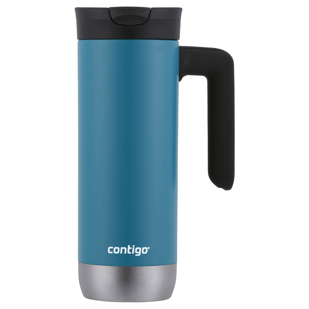 Contigo Huron 2.0 Stainless Steel Travel Mug with SNAPSEAL Lid and Handle in Black, 20 fl oz. C005V