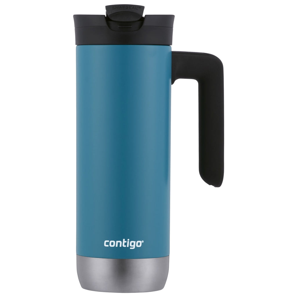 Contigo Huron 2.0 Stainless Steel Travel Mug with SNAPSEAL Lid and Handle in Black, 20 fl oz. C005V