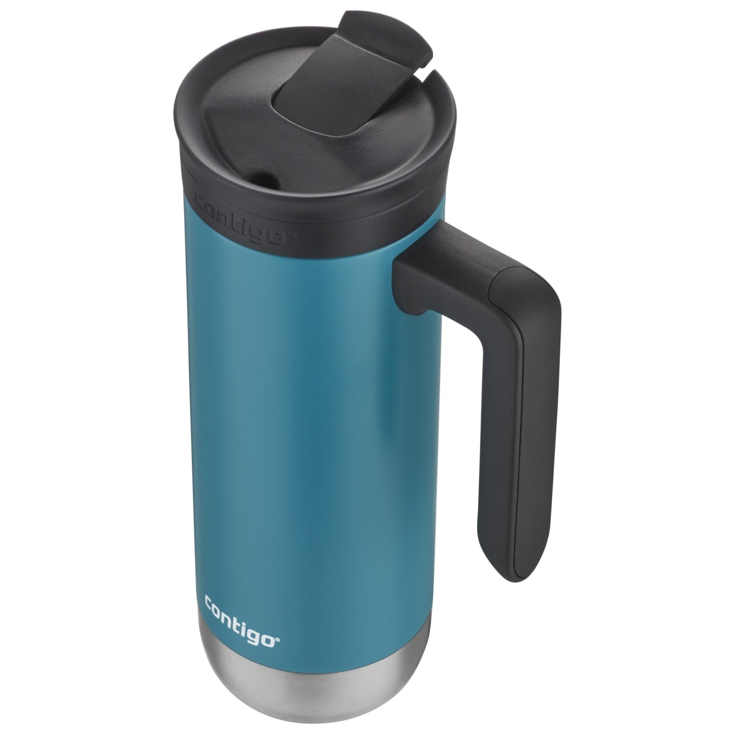Contigo Huron 2.0 Stainless Steel Travel Mug with SNAPSEAL Lid and Handle in Black, 20 fl oz. C005V