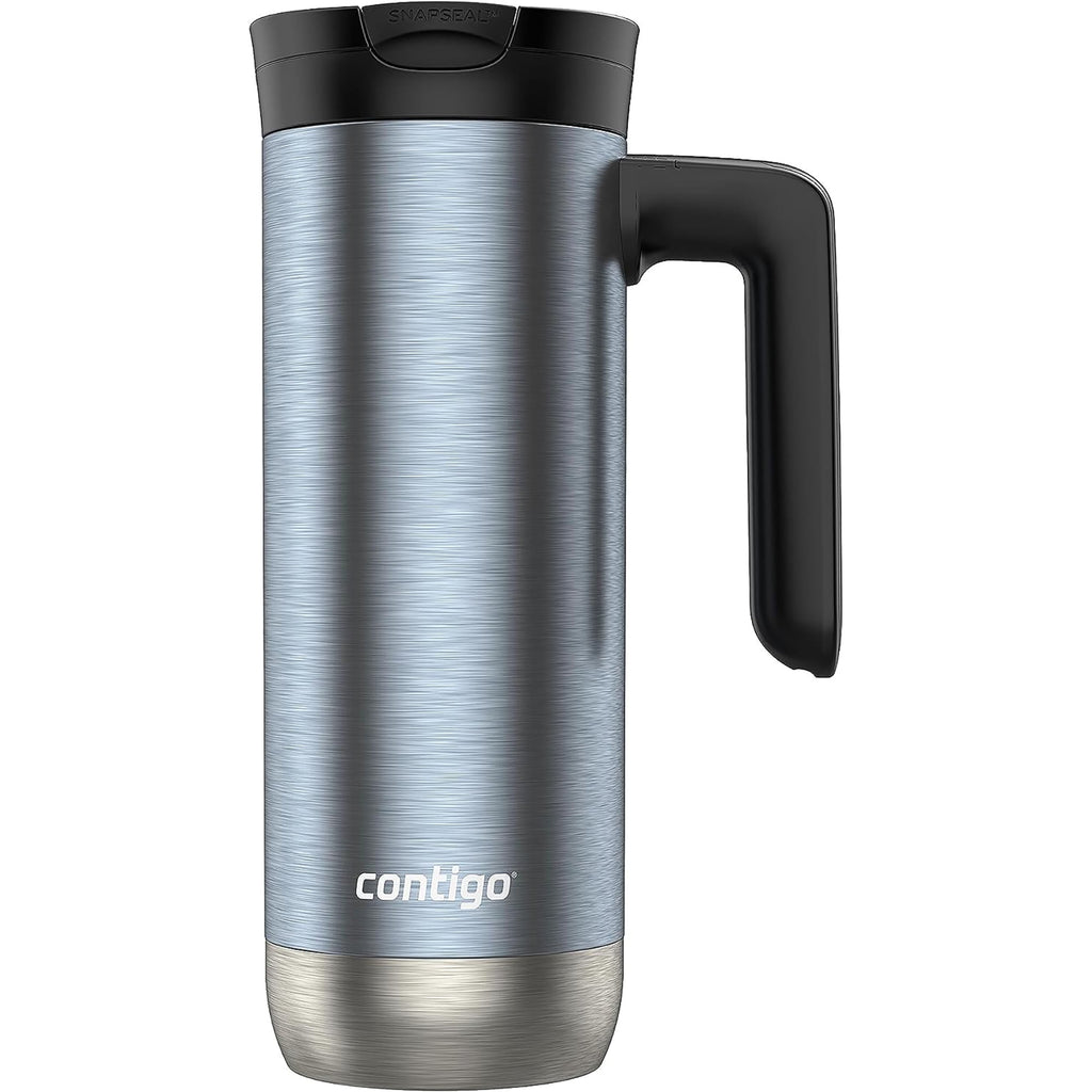 Contigo 20 oz. Superior 2.0 SnapSeal Stainless Steel Travel Mug - Dark Ice C035H