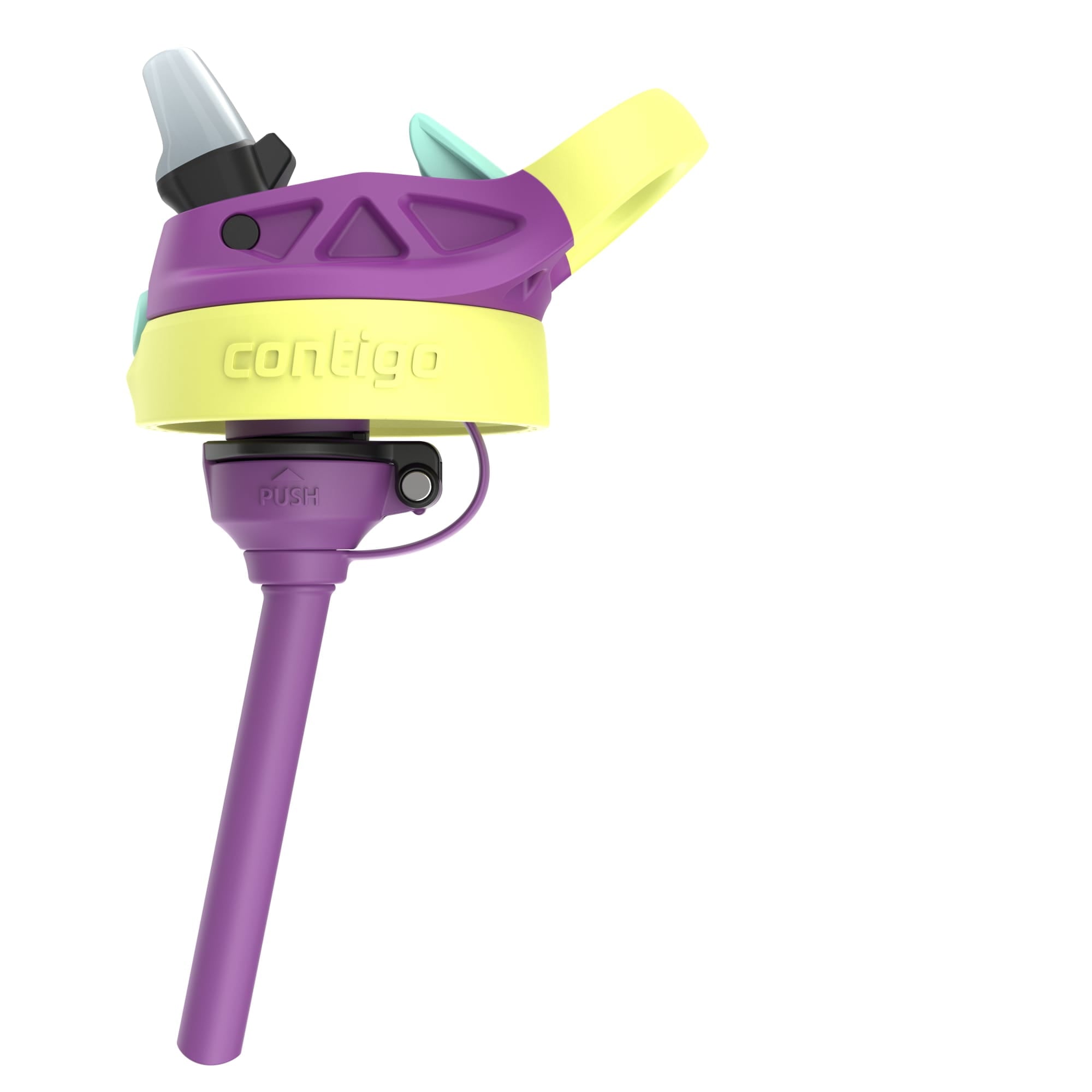 Contigo Kids Water Bottle with Redesigned AUTOSPOUT Straw, 14 oz, Grape Forest Haven C003Z