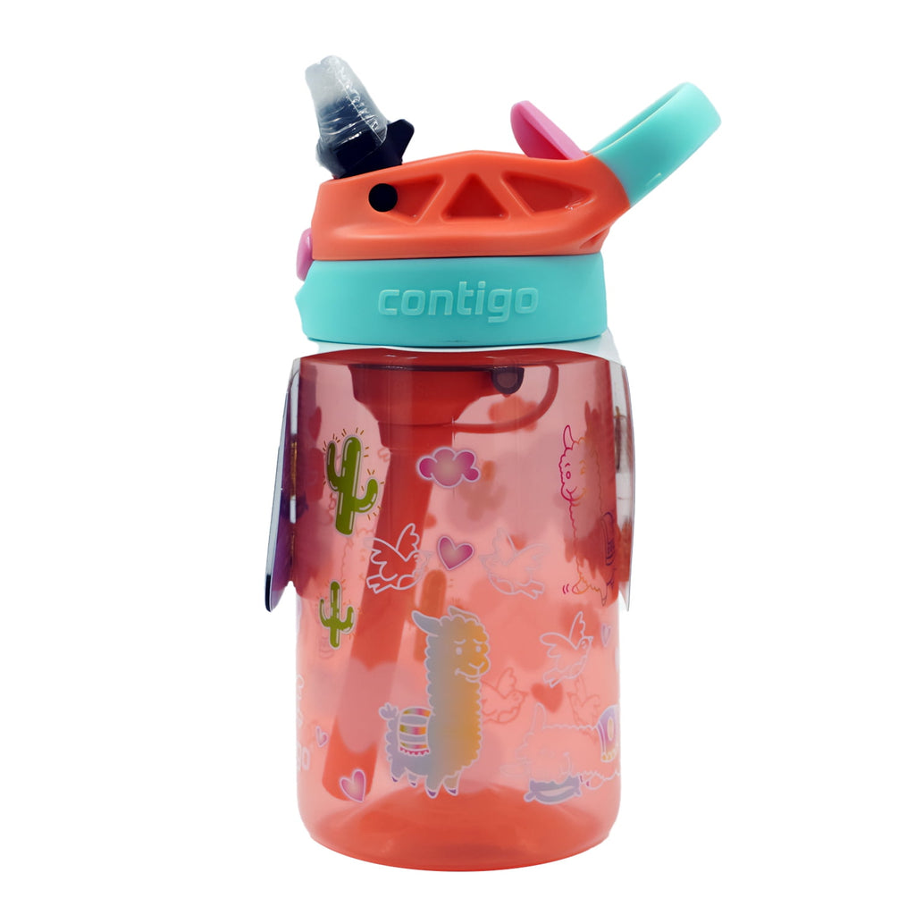 Contigo Kids Water Bottle with Redesigned AUTOSPOUT Straw, 14 oz, Grape Forest Haven C003Z