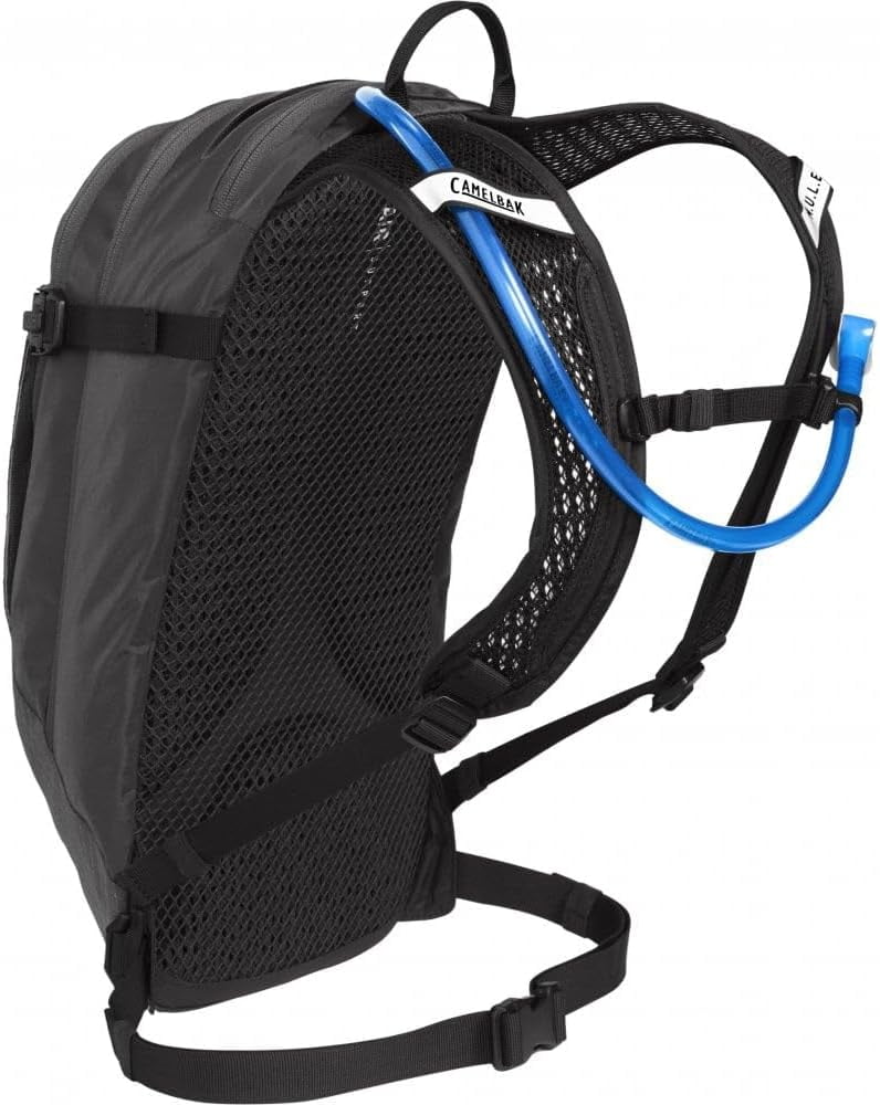 CamelBak Women's M.U.L.E. 12 Mountain Biking Hydration Pack - Easy Refilling Hydration Backpack - Magnetic Tube Trap 100oz, Charcoal/Black C246U
