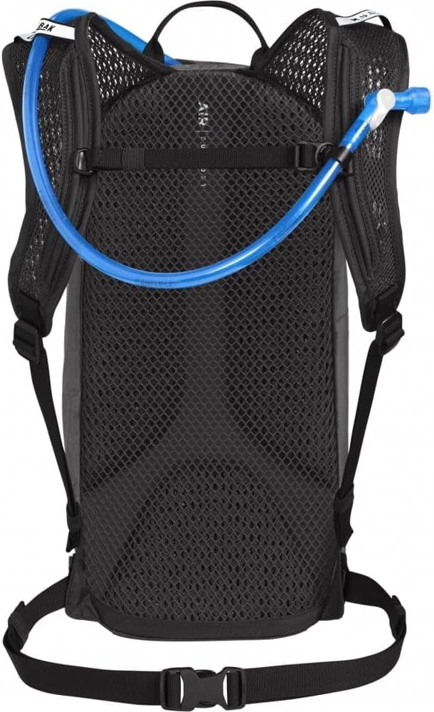 CamelBak Women's M.U.L.E. 12 Mountain Biking Hydration Pack - Easy Refilling Hydration Backpack - Magnetic Tube Trap 100oz, Charcoal/Black C246U